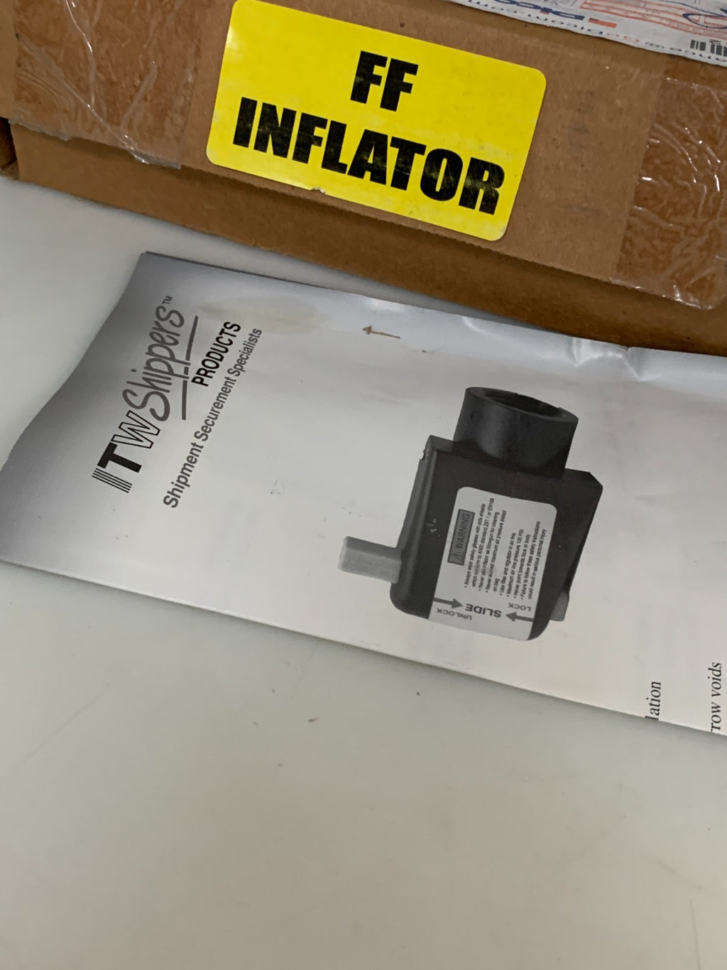 ITW SHIPPERS FAST FILL INFLATOR KIT 163055