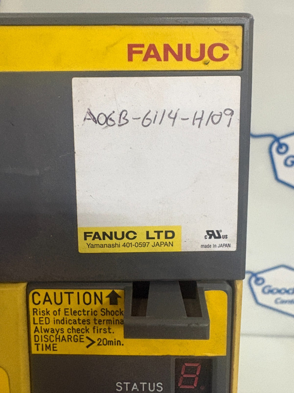 GE FANUC SERVO MOTOR AMPLIFIER A06B-6114-H1091