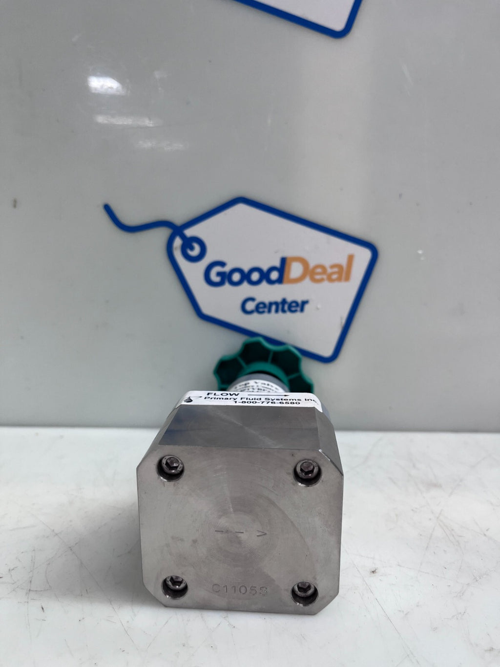PRIMARY FLUID SYSTEMS TVBP25-S/S Back Pressure Control Valve B140224543