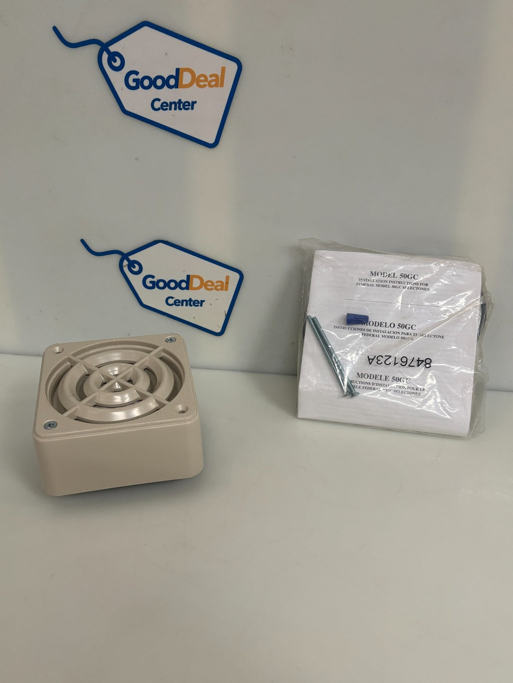 FEDERAL SIGNAL SELECTONE AUDIBLE SIGNAL AMPLIFIED SPEAKER #50GC0
