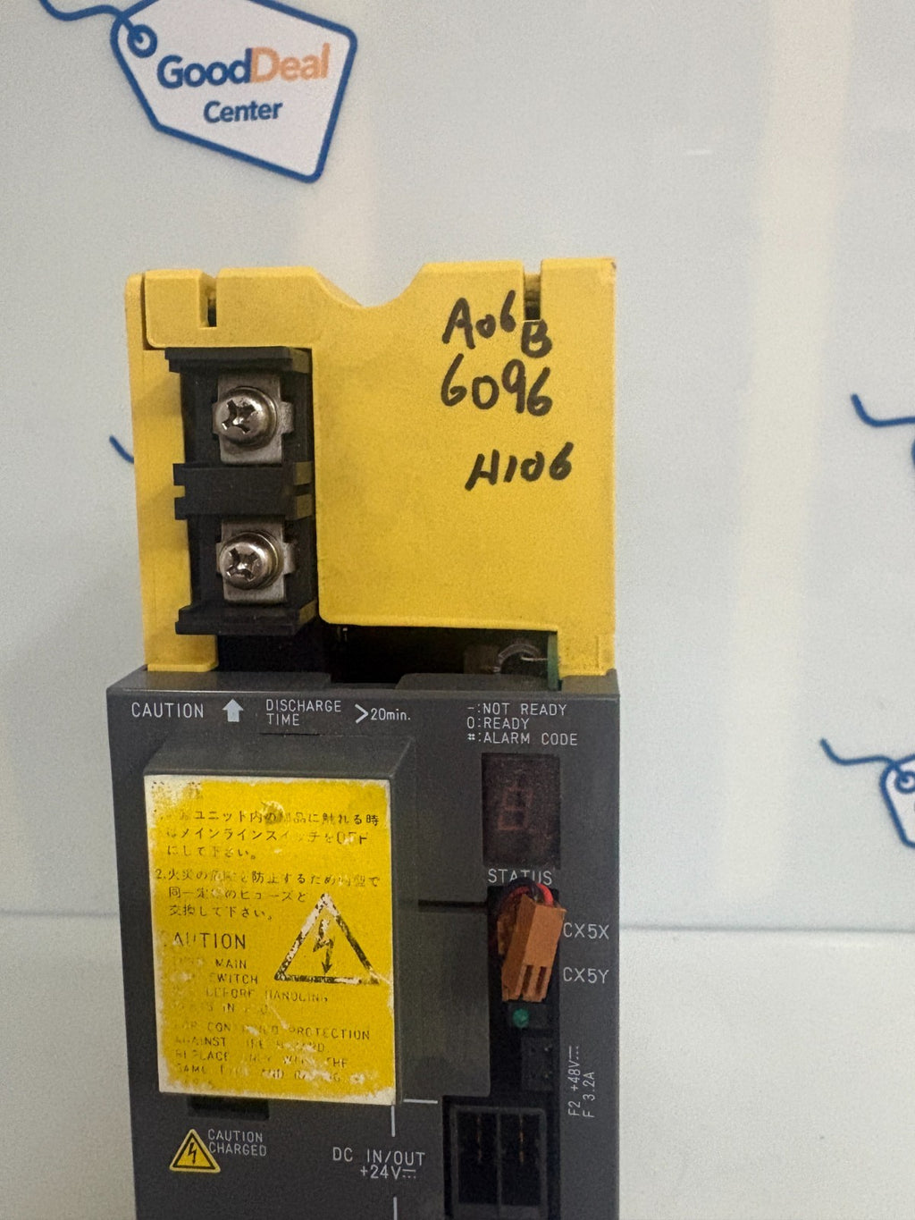 GE FANUC SERVO DRIVE AMPLIFIER A06B-6096-H106 2