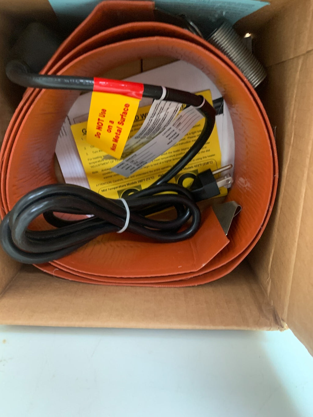 BriskHeat DHCH15 55 Gallon Drum Heater 120V 1200W DRM HTR H-DTY