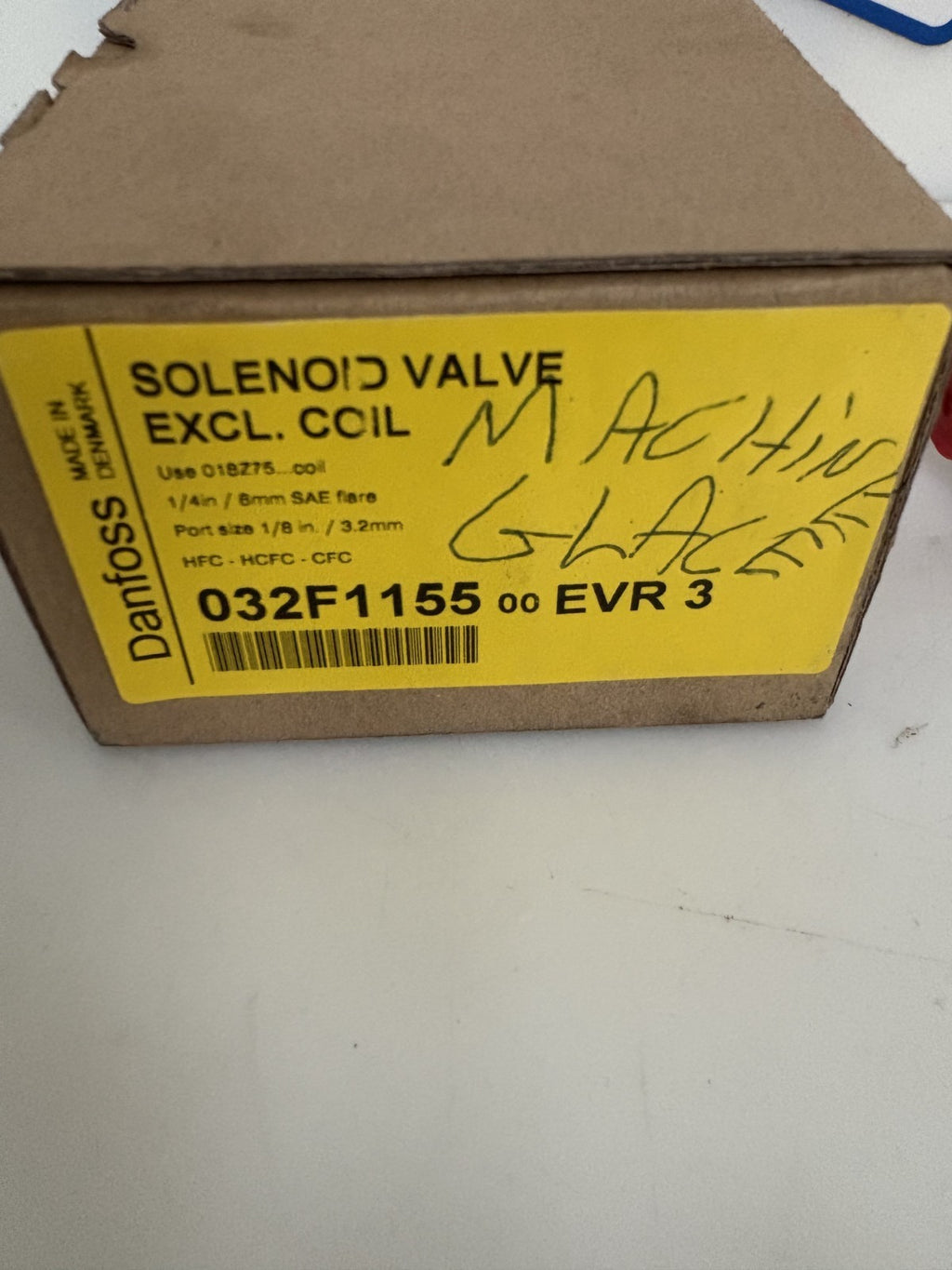 DANFOSS SOLENOID VALVE 032F1155 EVR3