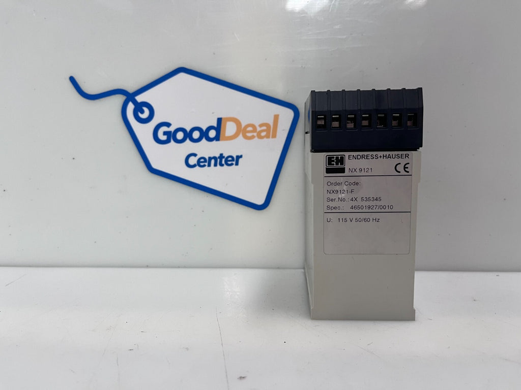 ENDRESS+HAUSER Wetzer NX 9121-F 115V NX9121