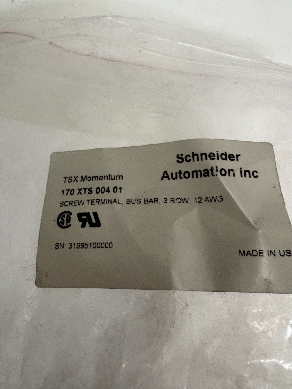 SCHNEIDER SCREW TERMINAL TSX MOMENTUM 170 XTS 004 01