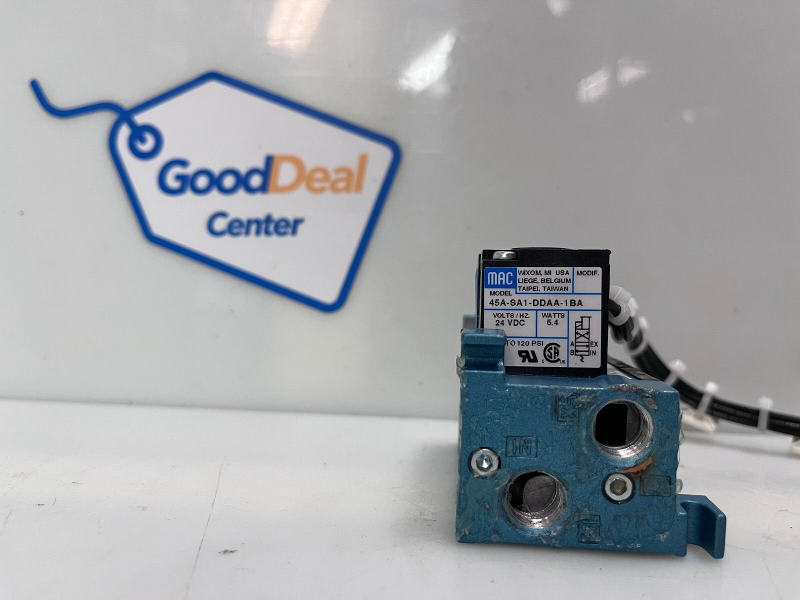 MAC VALVES INC Solenoid Valve 45A-SA1-DDAA-1BA 45ASA1DDAA1BA