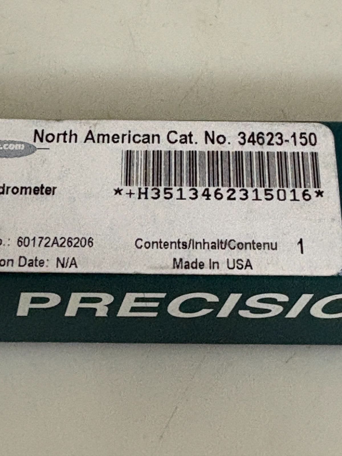 LOT OF 3 VWR PRECISION HYDROMETER 1.2-1.45