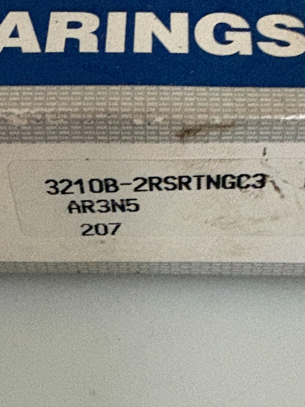 NSK DOUBLE ROW ANGULAR BEARING 3210B-2RSRTNGC3 N AR3N54