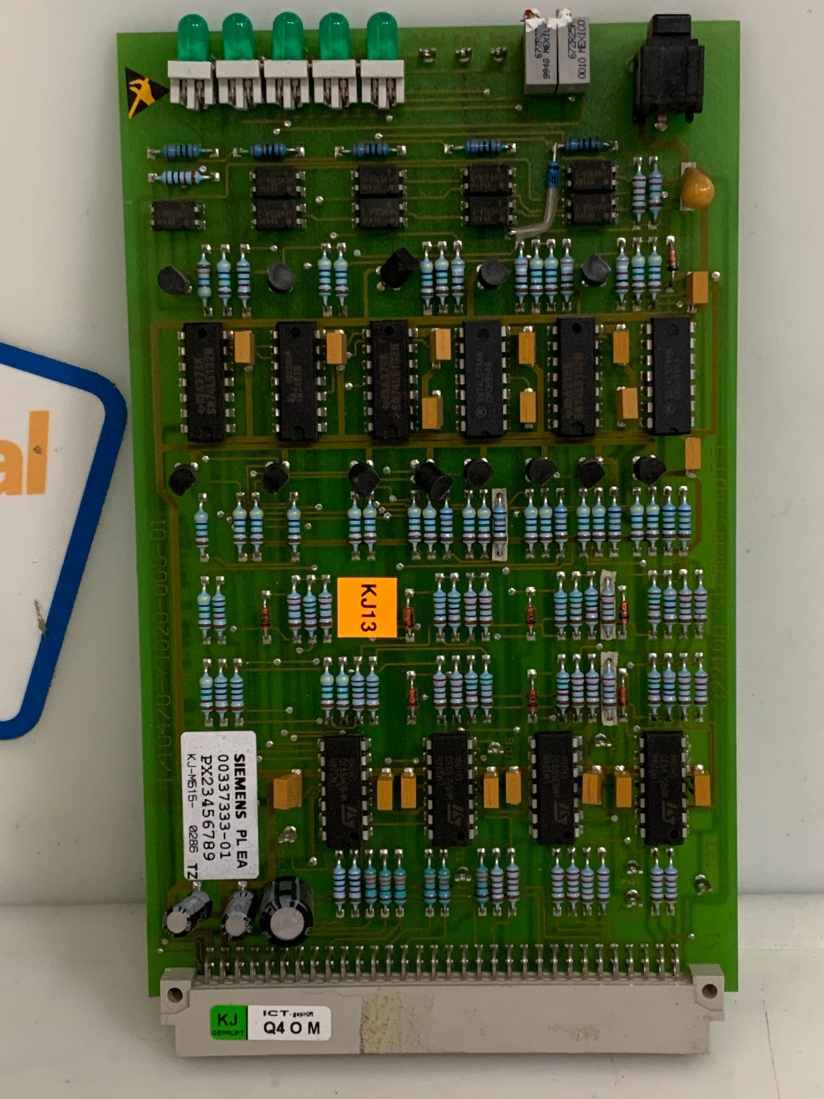 SIEMENS PL EA 00337333-01 ANTI CRASH CONTROL BOARD 322100 1710470-1020-000-01
