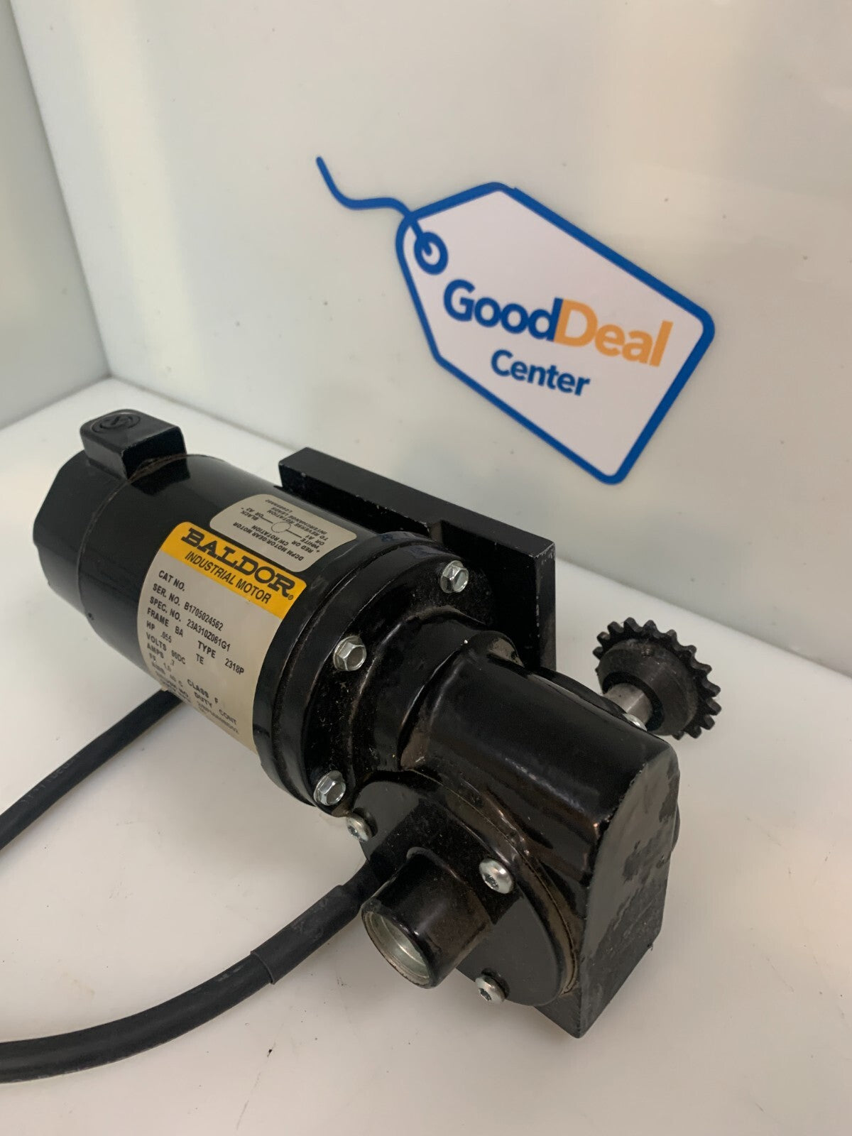 Baldor Motor B1705024562 2318P 90DC .7A Class F