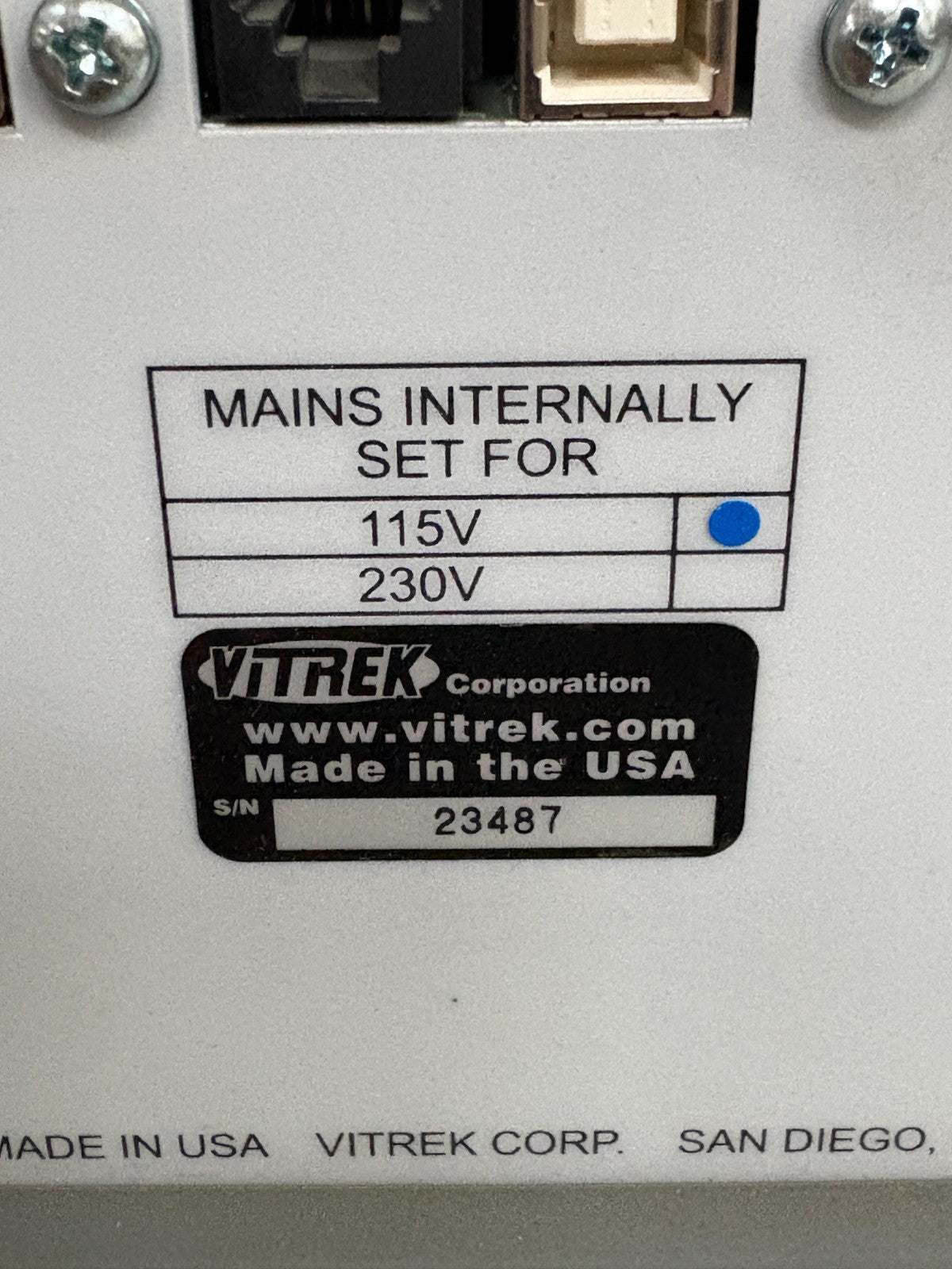 VITREK CORP V74 AC/DC/IR/GB HIPOT SAFETY TESTER5
