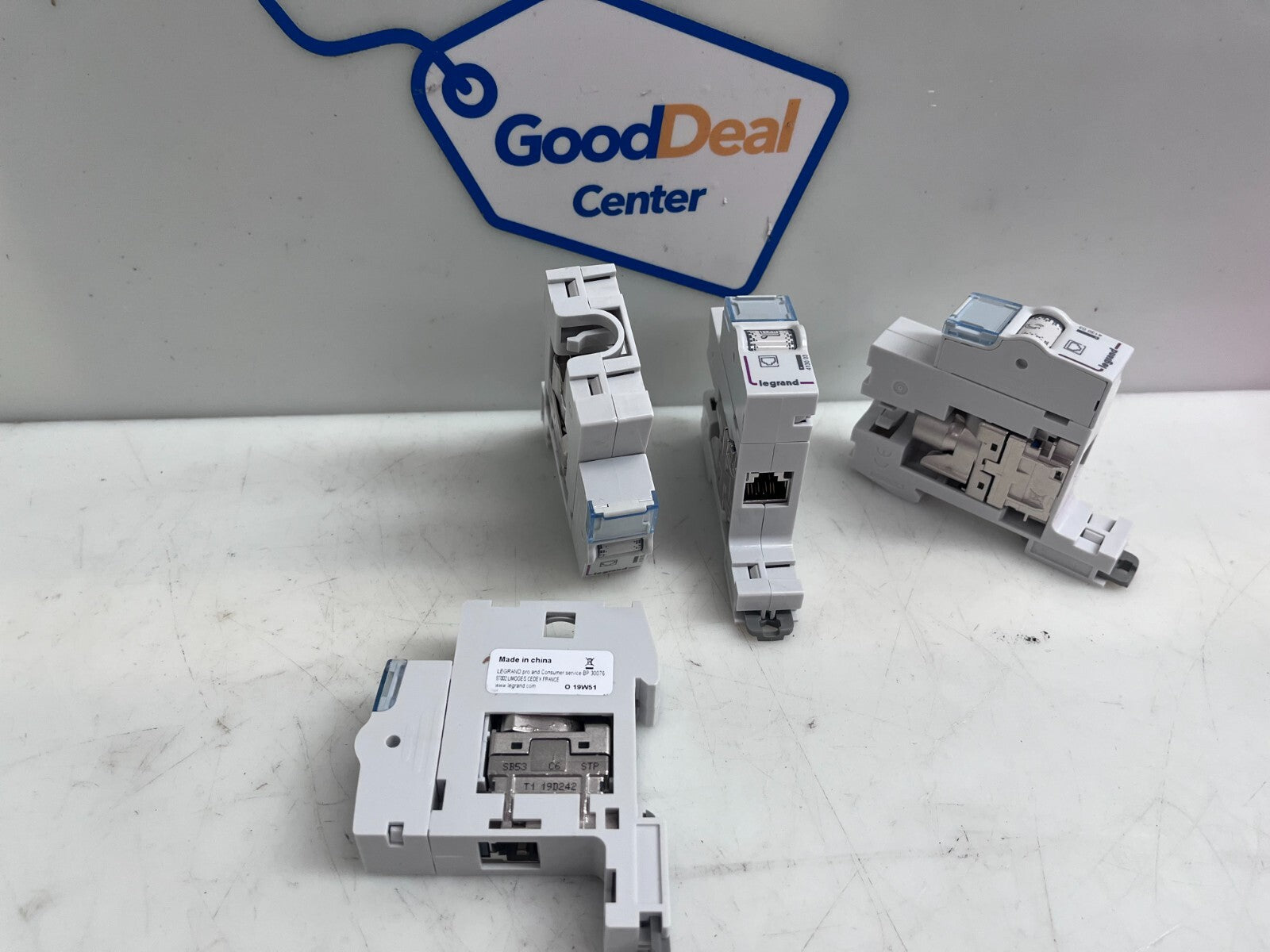 LEGRAND 413003 Multimedia Patching Module  (Lot of 4)