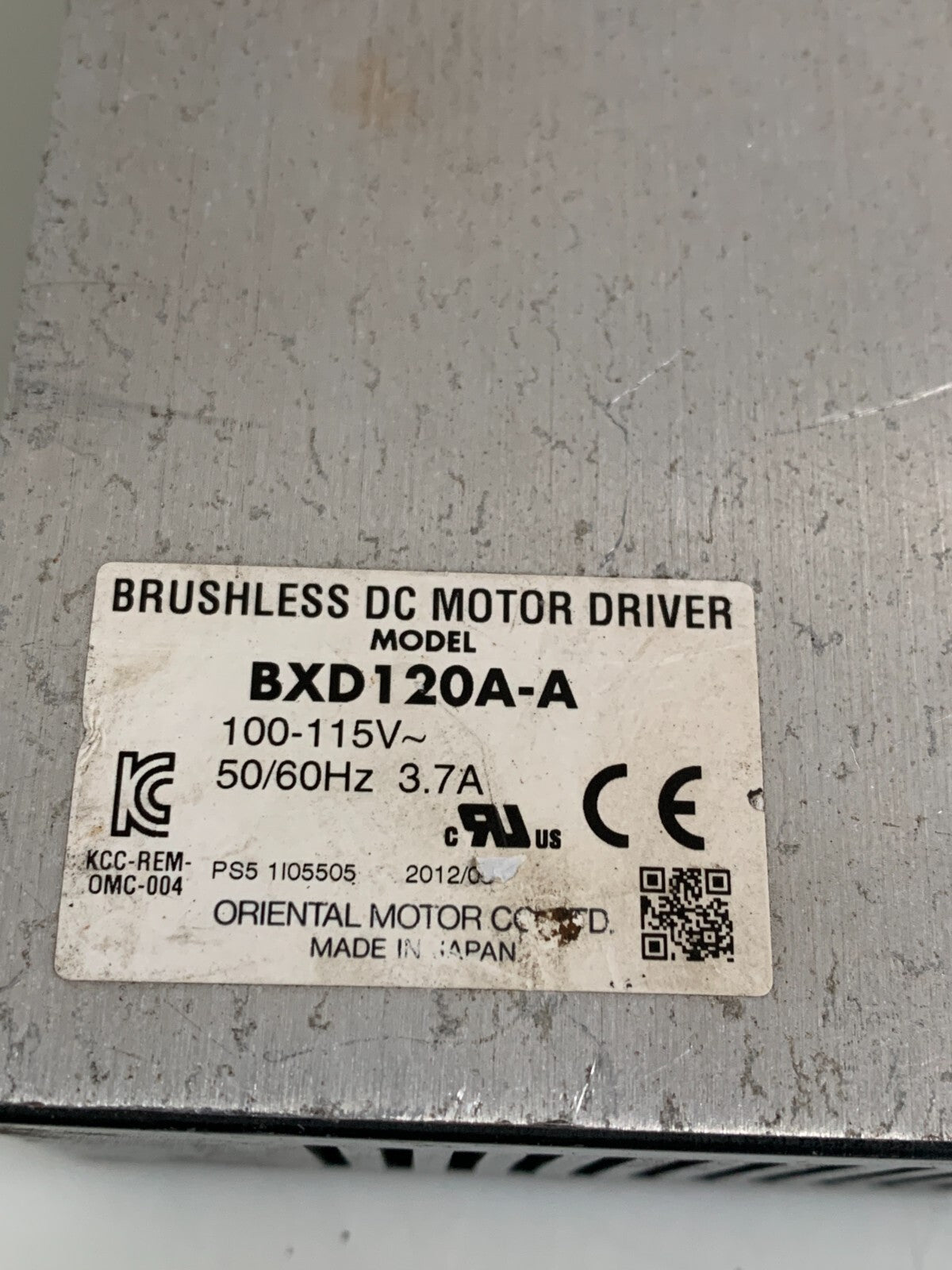 VEXTA SPEED CONTROLLER BXD120A-A