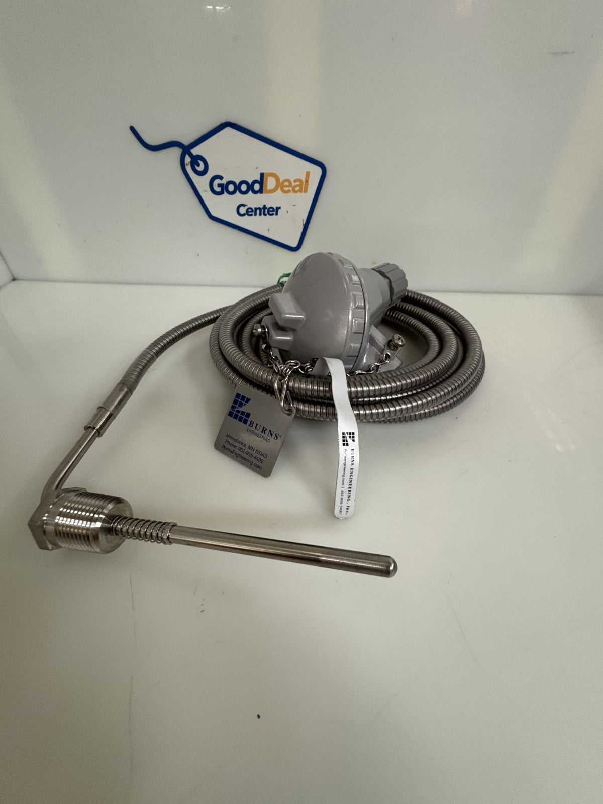 BURNS TEMPERATURE SENSOR S.STEEL #22529-1
