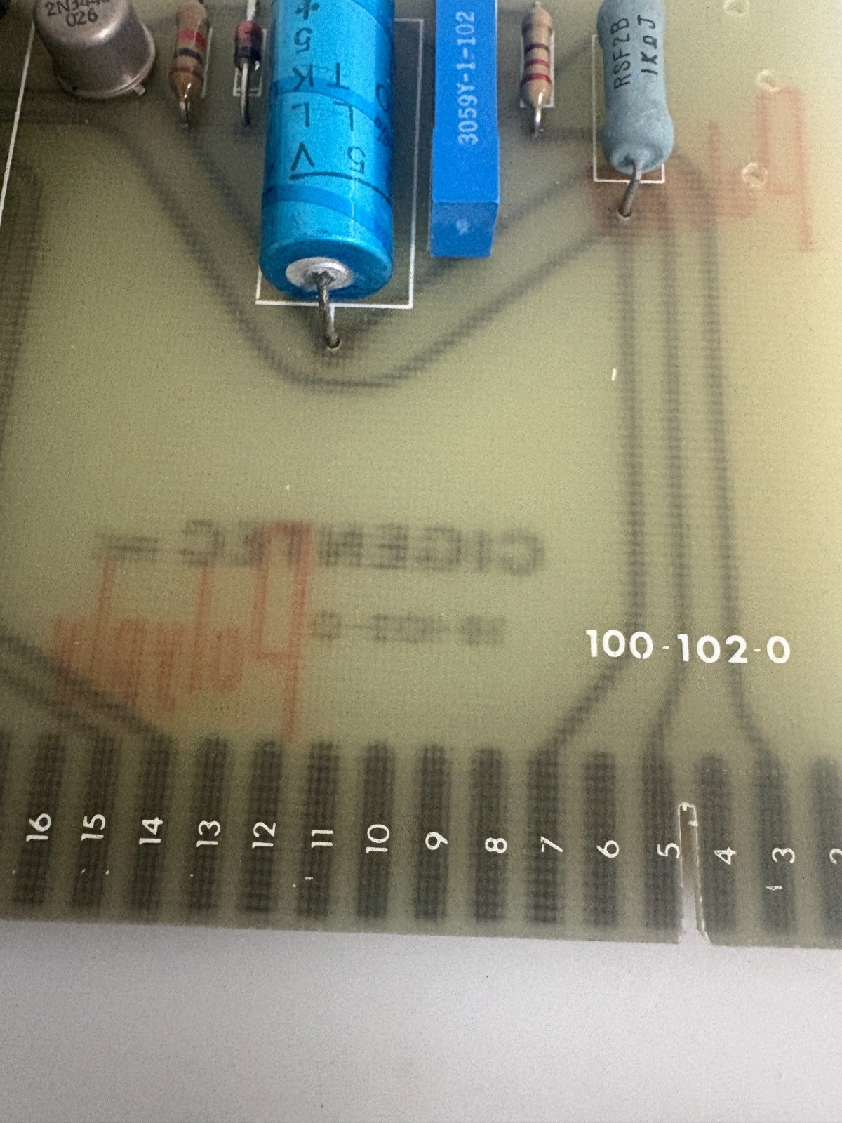 CIGENTEC CIRCUIT BOARD #100-101-0 AND 100-102-04
