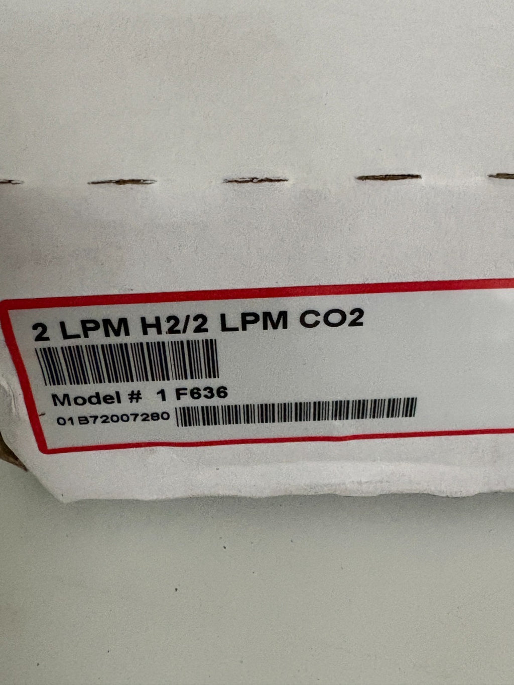FLOWMETER 1 F636 100PSIG3