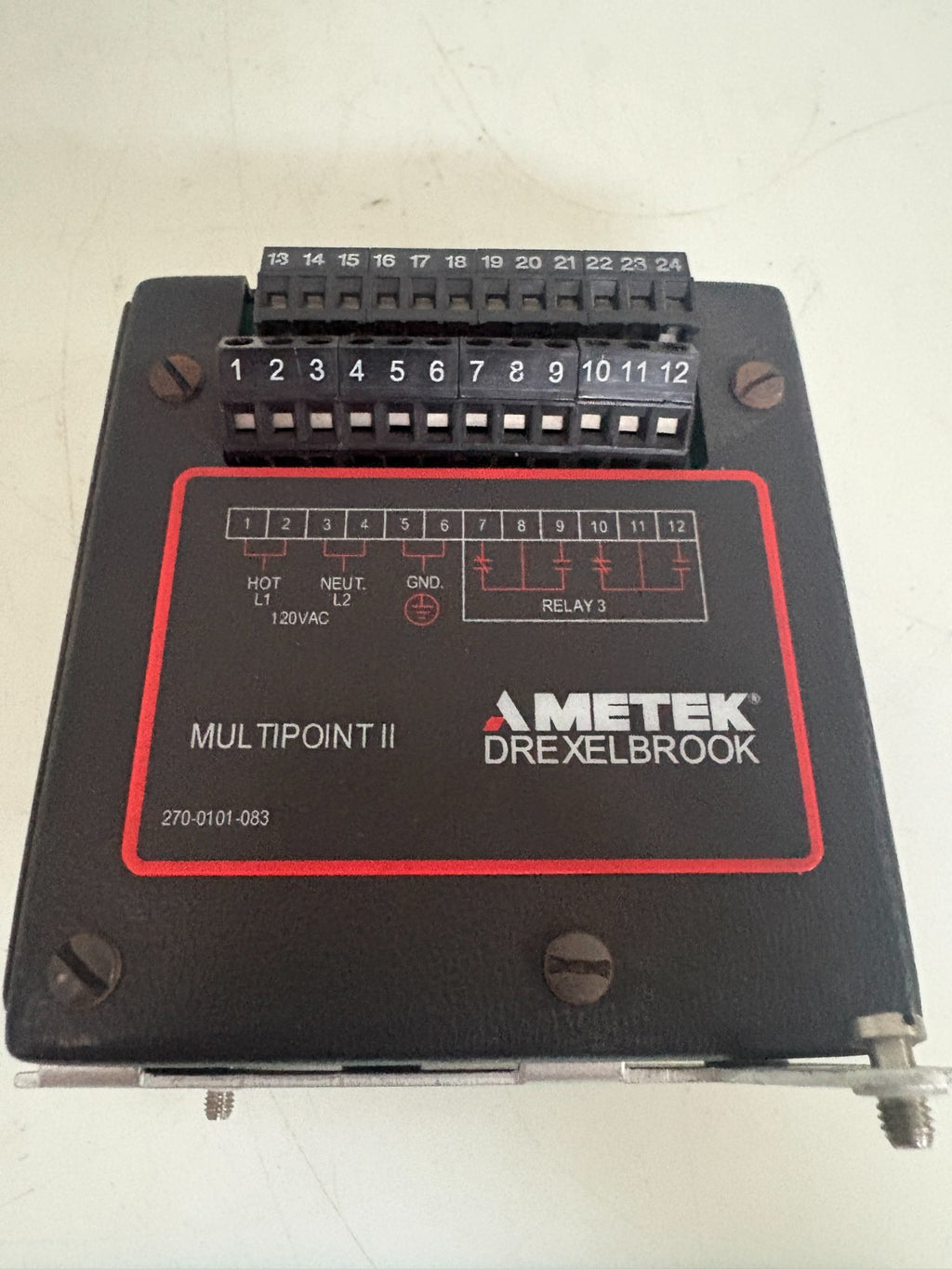 AMETEK DREXELBROOK MULTI POINT II 406-3033-001 RANGE MODULE4