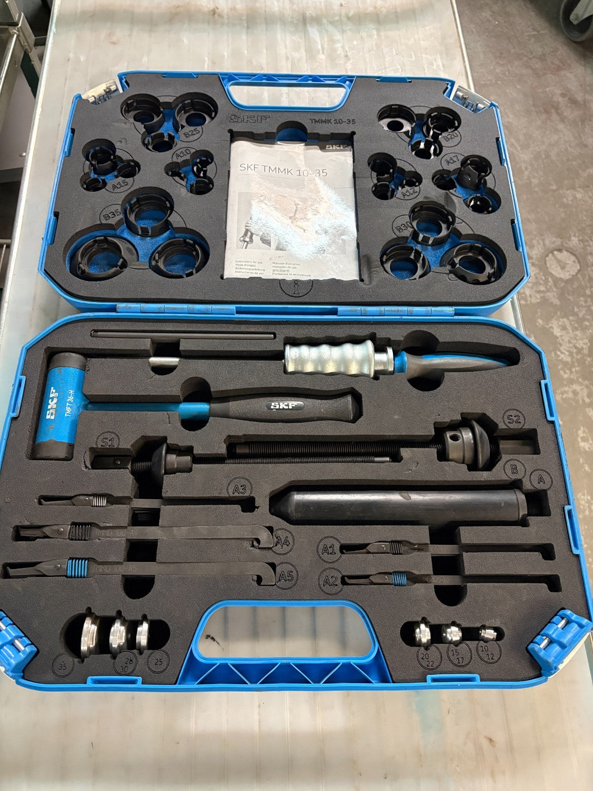 SKF TMMK 10-35 BEARING INSTALLATION COMBO TOOL KIT0