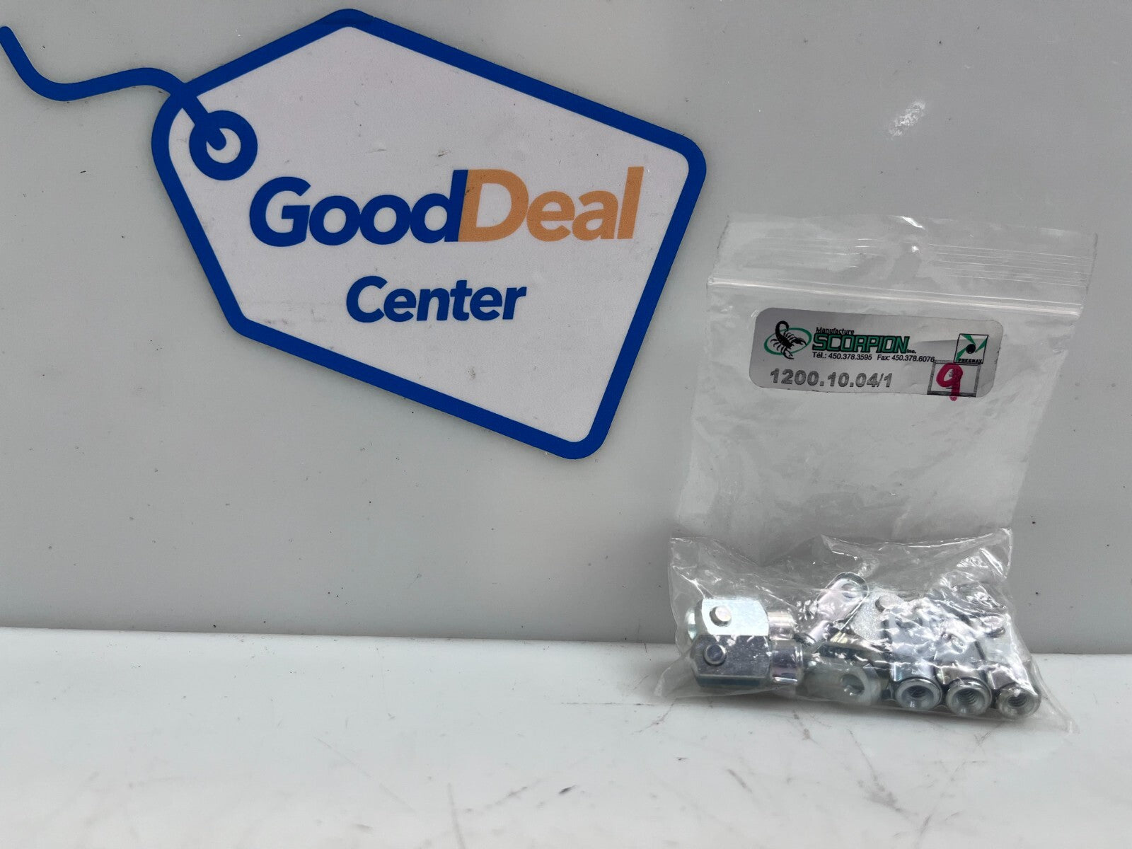 PNEUMAX / SCORPION  1200.10.04/1  Rod Fork Clips (Lot of 9)