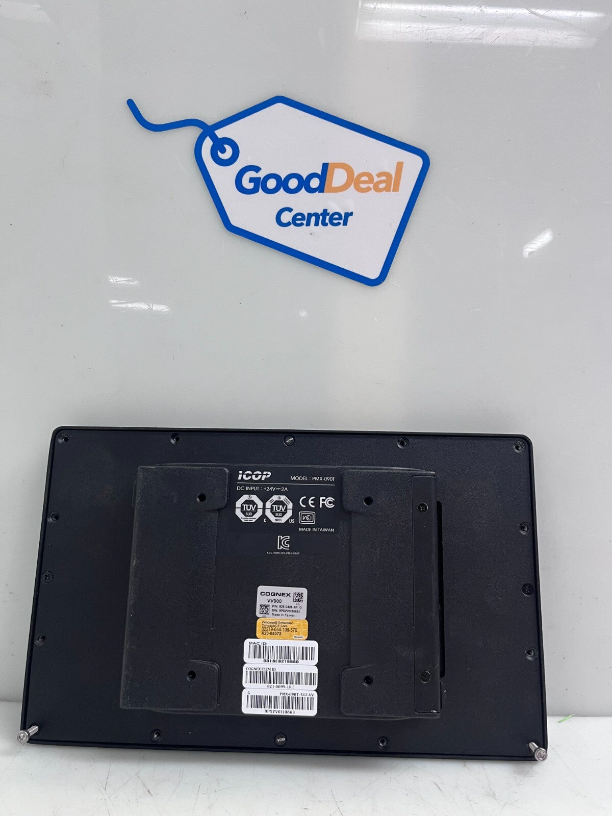 COGNEX   ICOP  VV90  PMX-090T   HMI Panel  825-0428-1R  G1