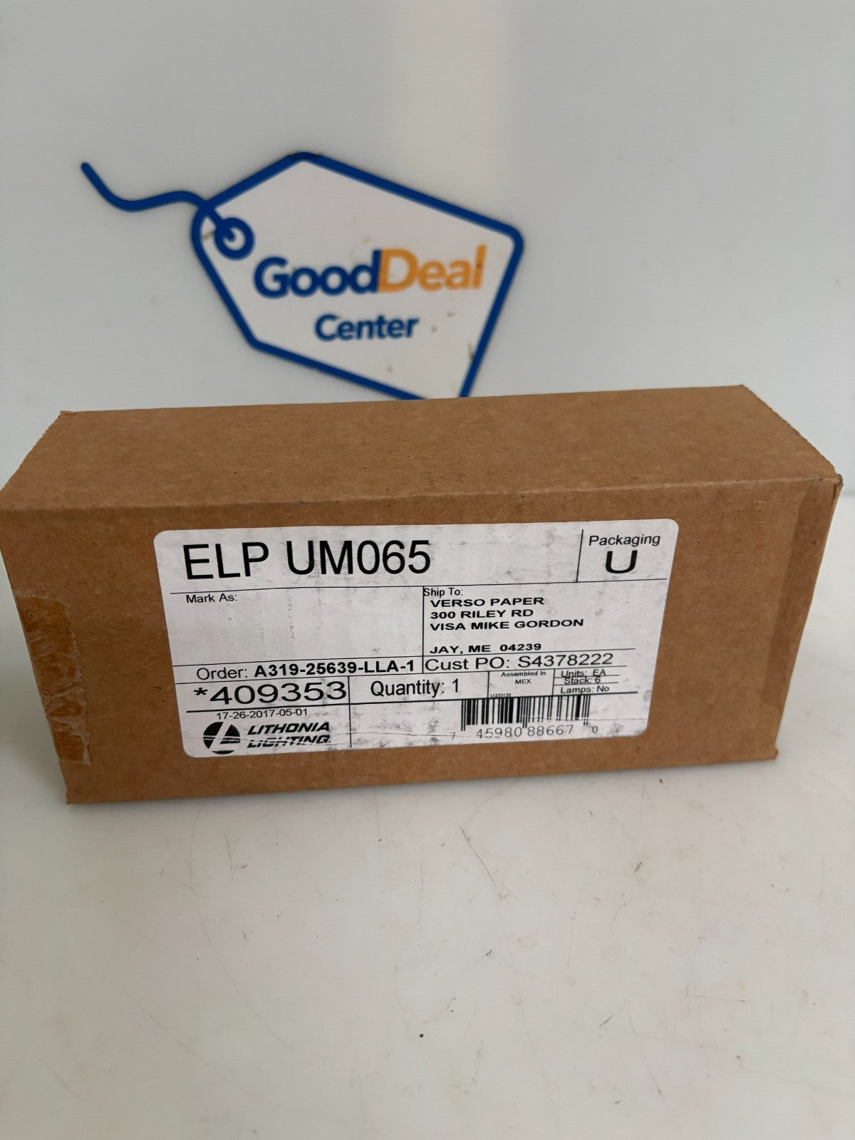 LITHONIA TRANSFORMER ELP UM 065