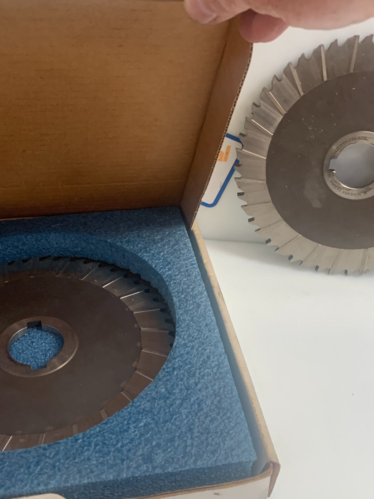NIAGARA CUTTER HSS 08050X 1/4 X 1 1/2  Side Milling Cutter Blade B231 (Lot of 2)