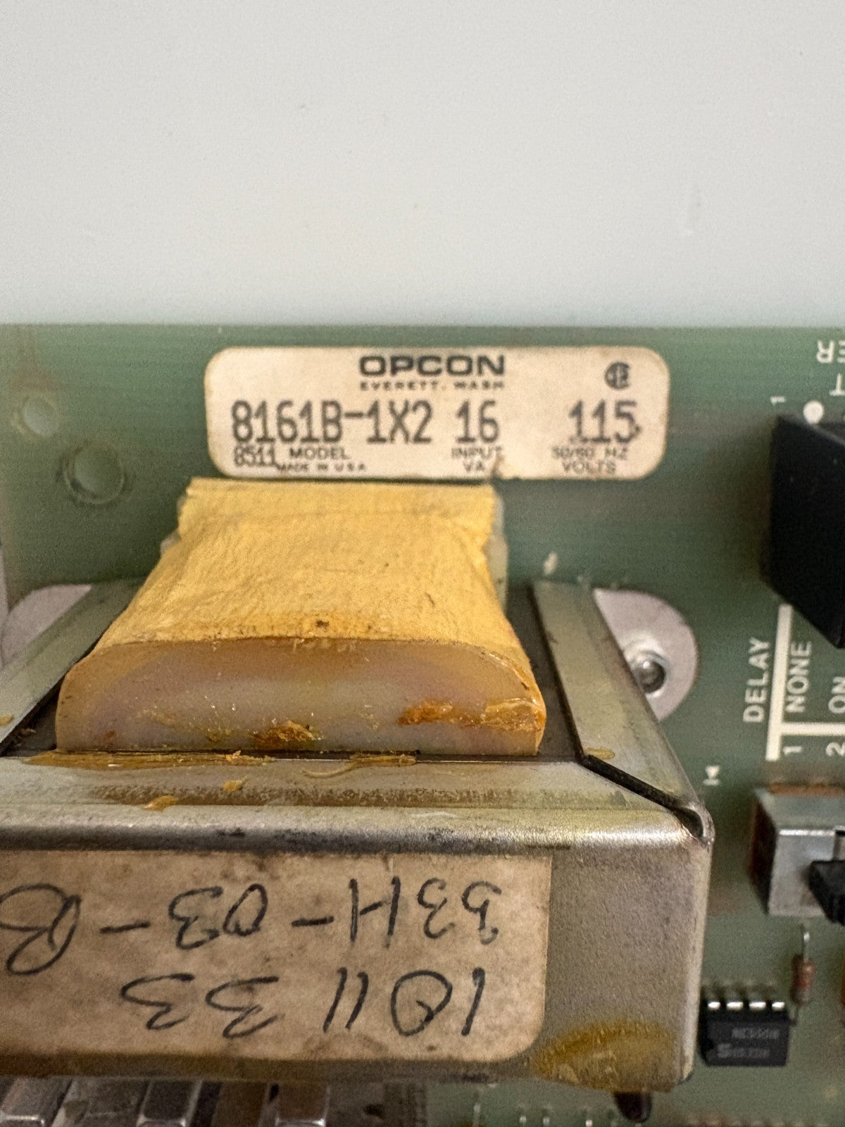 OPCON LIGHTING PHOTOCELL & SENSOR CIRCUIT BOARD 8161B-1X2 16 115 V2