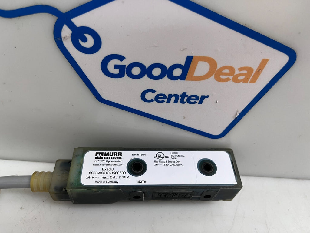 MURR ELEKTRONIK / Exact 8   8000-88010-3560500 Ground Module  61964  (Lot of 7)