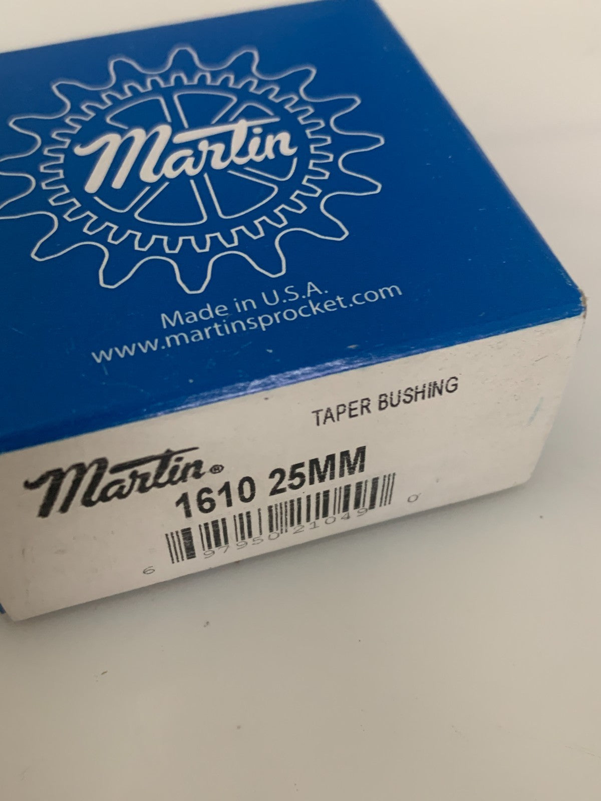 LOT OF 2 MARTIN TEAPER BUSHING 1610 25MM2