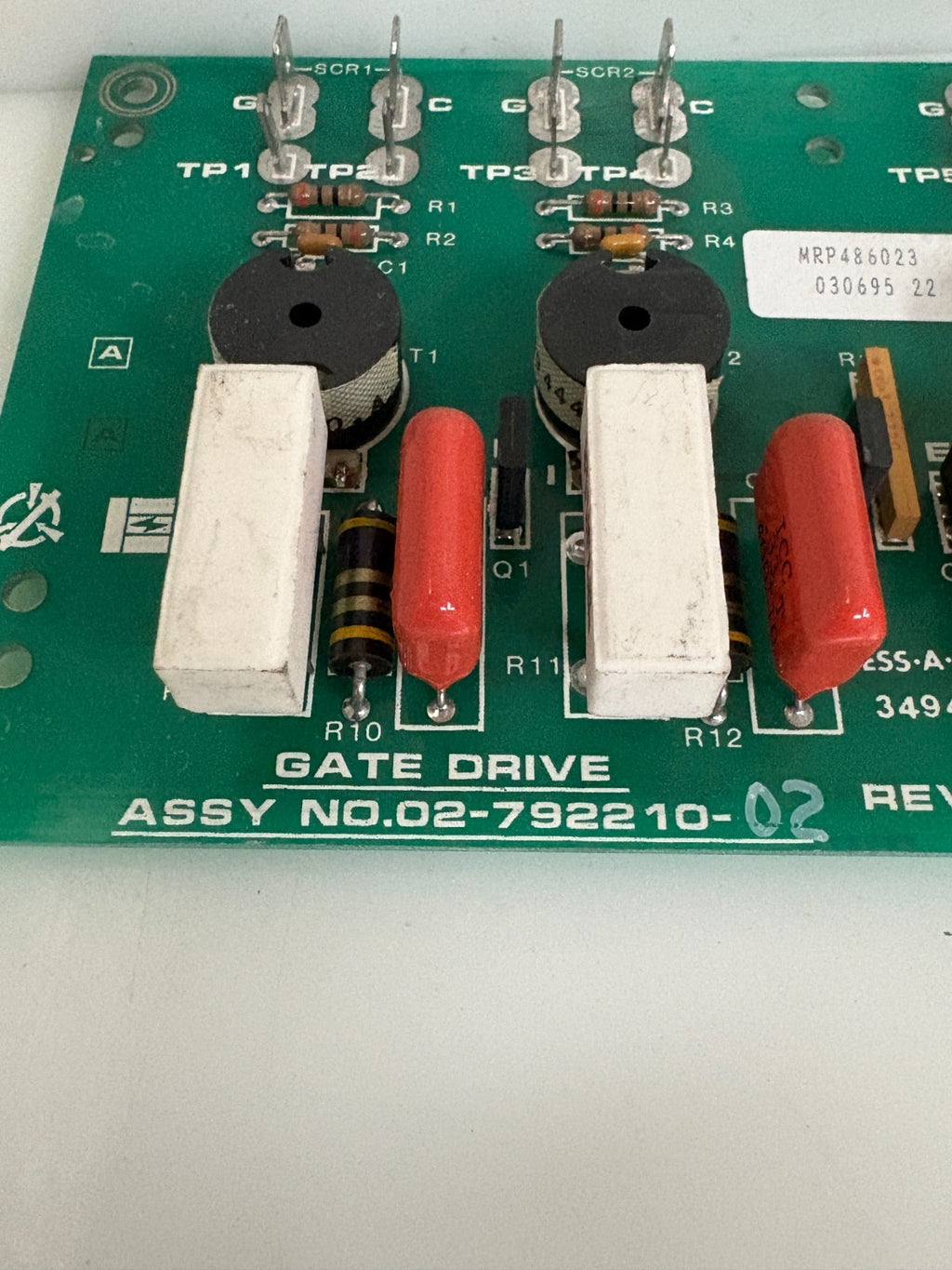 LIEBERT GATE DRIVE ASSY 02-792210-02 REV B P/L A1