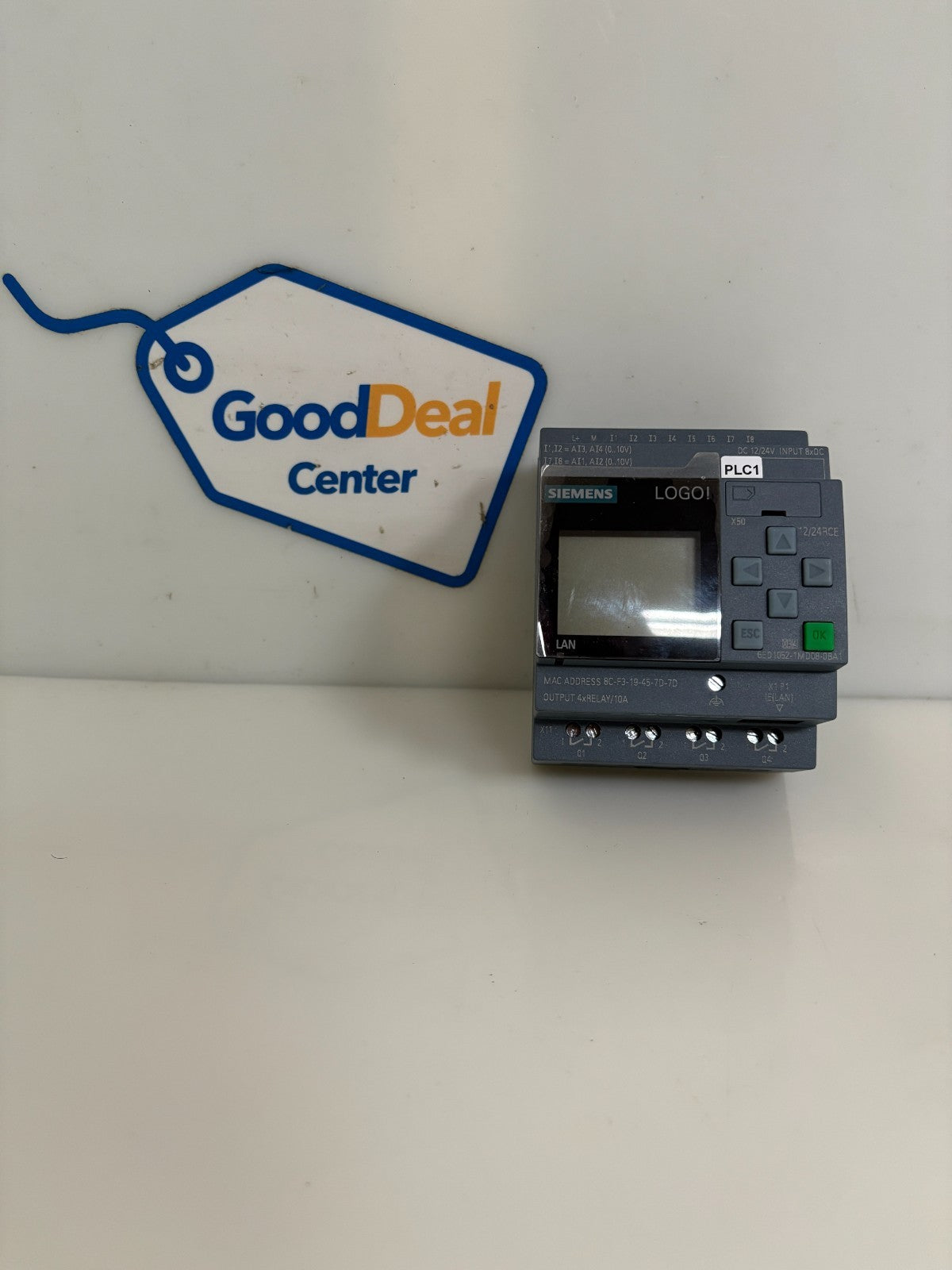 SIEMENS LOGO PLC 6ED 1052-1MD08-0BA1