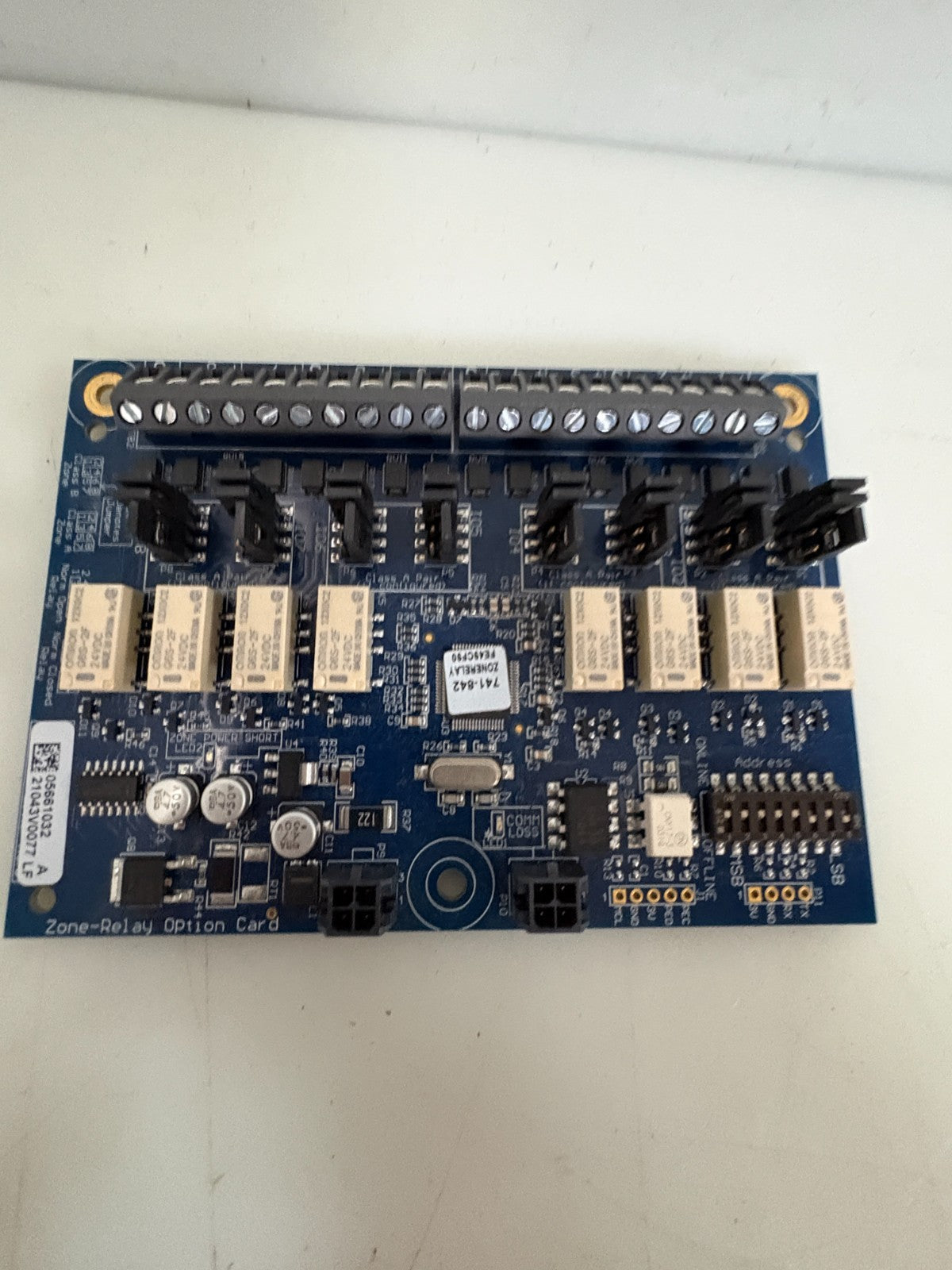 SIMPLEX ZONE RELAY MODULE 4007-9801 1