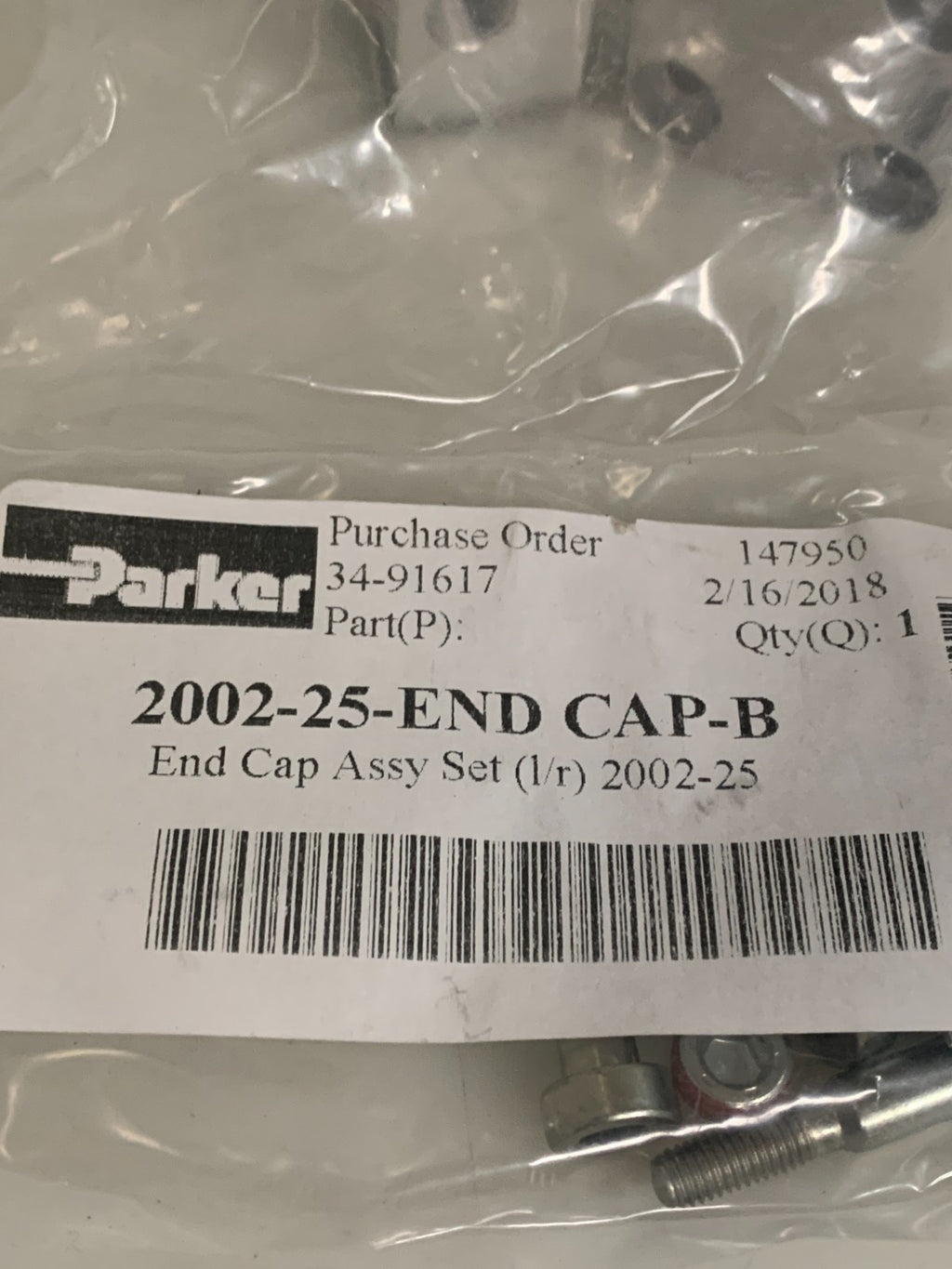 PARKER END CAP ASSY 2002-25-END CAP-B