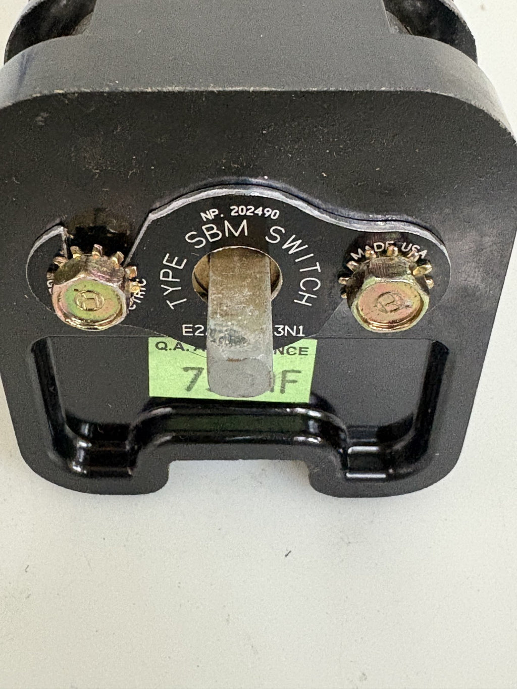 GENERAL ELECTRIC SBM SWITCH NP202490 E2A01R1A3N13