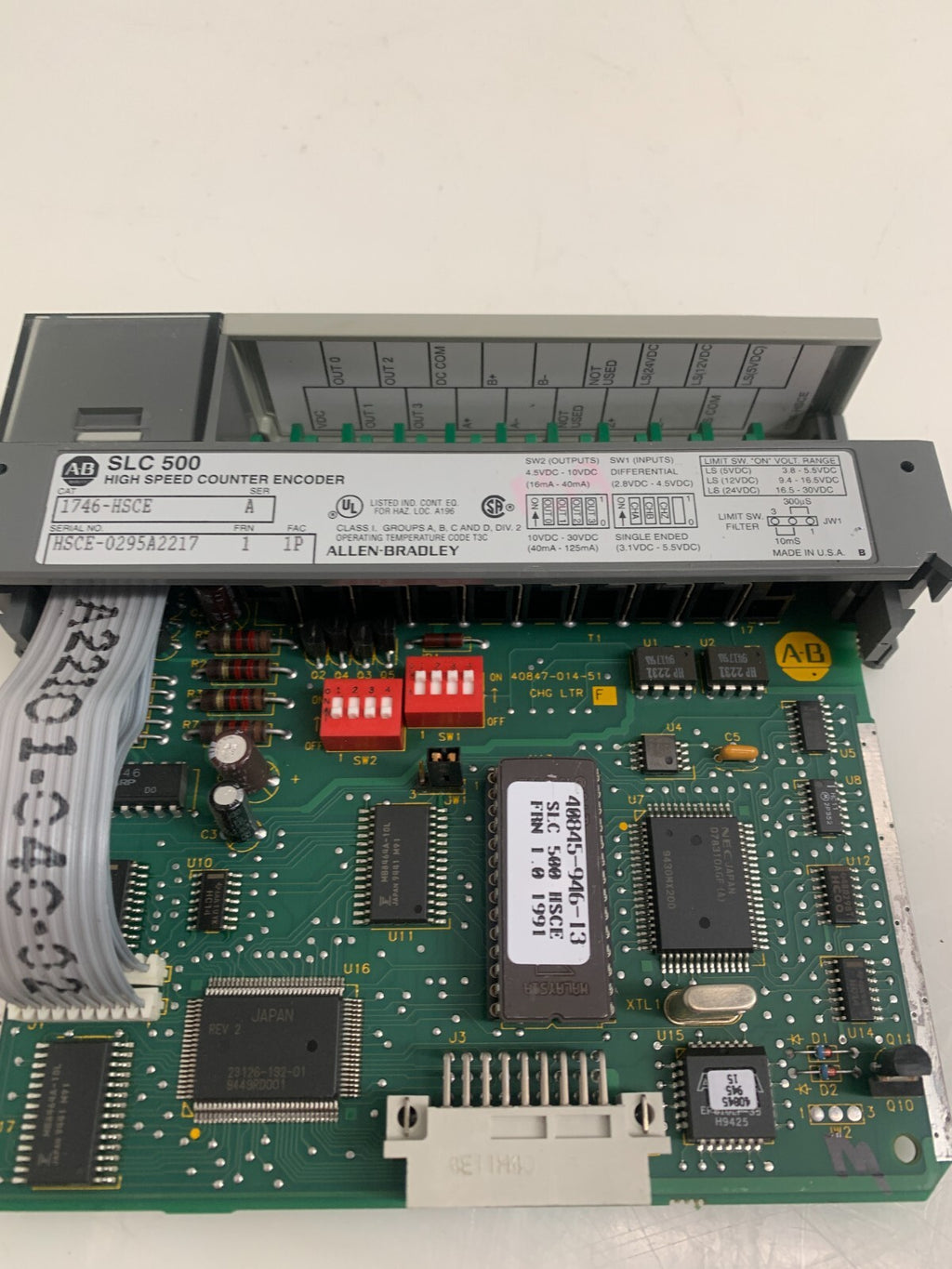 ALLEN BRADLEY   SLC 500  Multi Channel High Speed Counter  1746-H5CE2   A