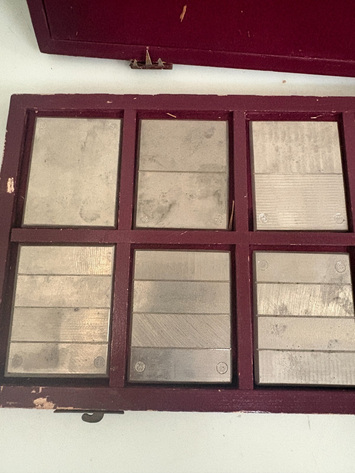 GENERAL ELECTRIC VINTAGE STANDARD ROUGHNESS SPECIMENS 8651831G3