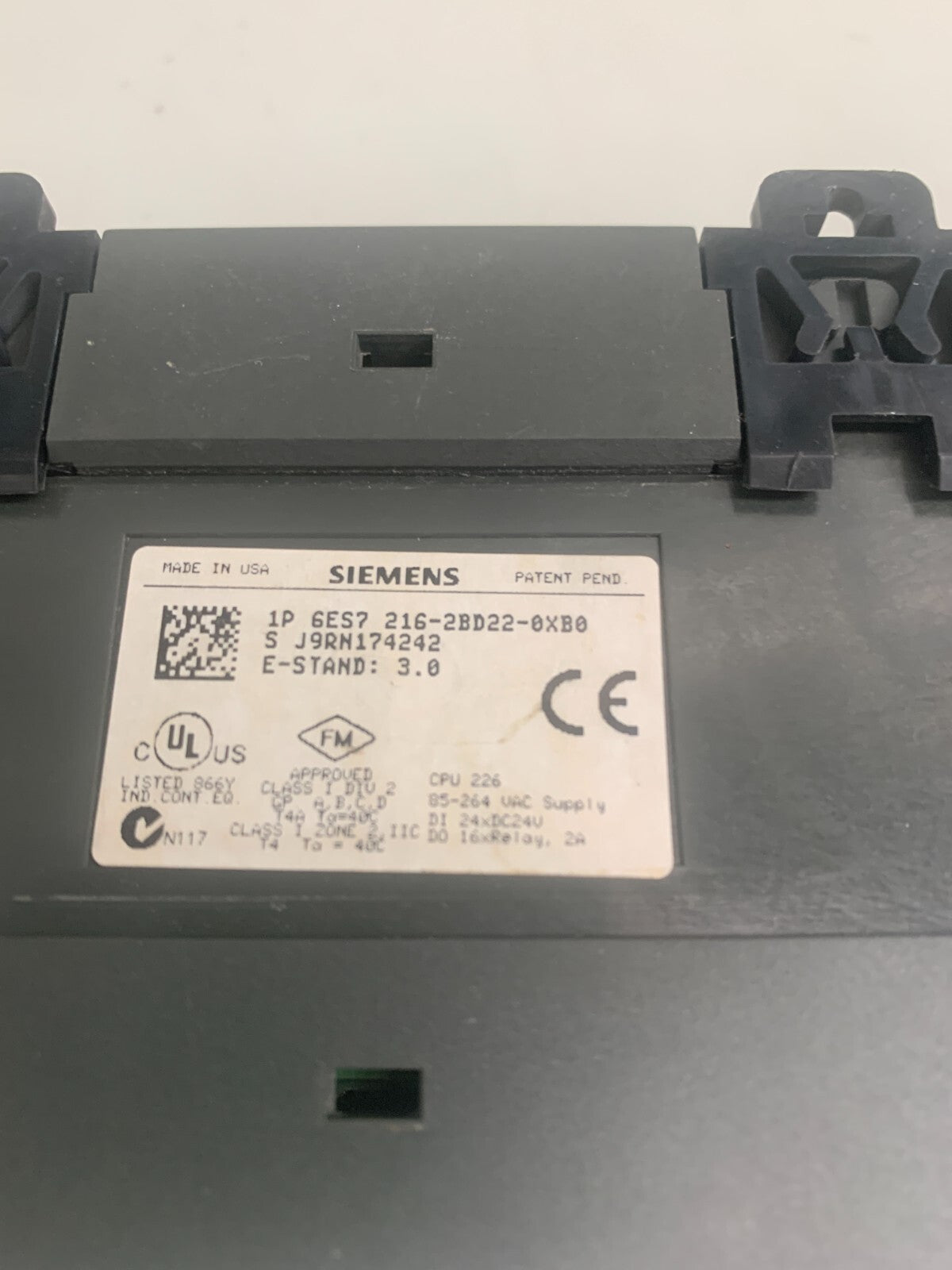 SIEMENS / Simatic S7-200  Compact Unit Processor  6ES7 216-2BD22-0XB0