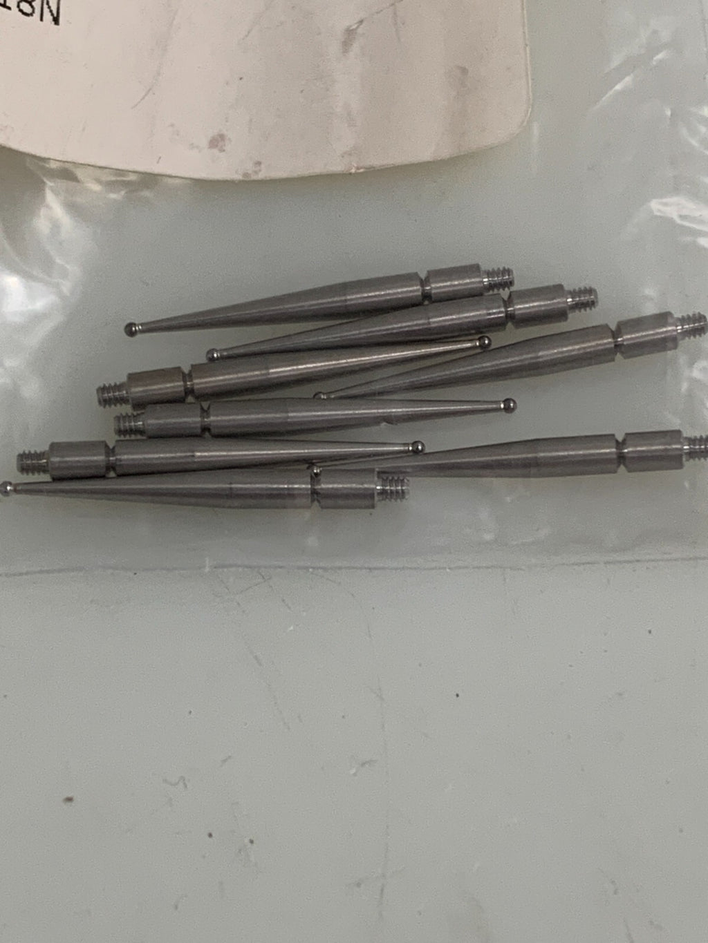 LOT OF 8 MITUTOYO INDICATOR PROBE PIN #103008