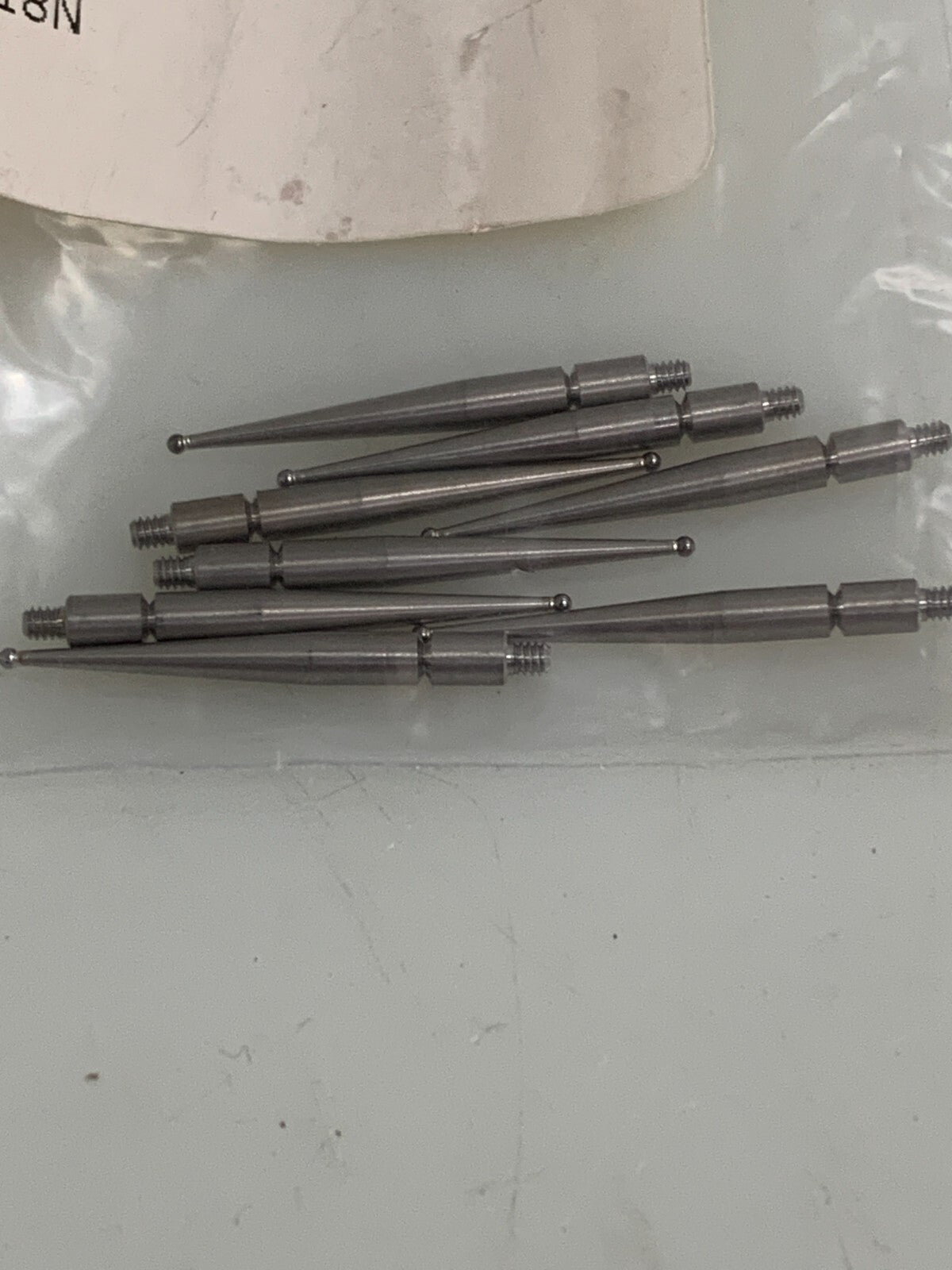 LOT OF 8 MITUTOYO INDICATOR PROBE PIN #103008