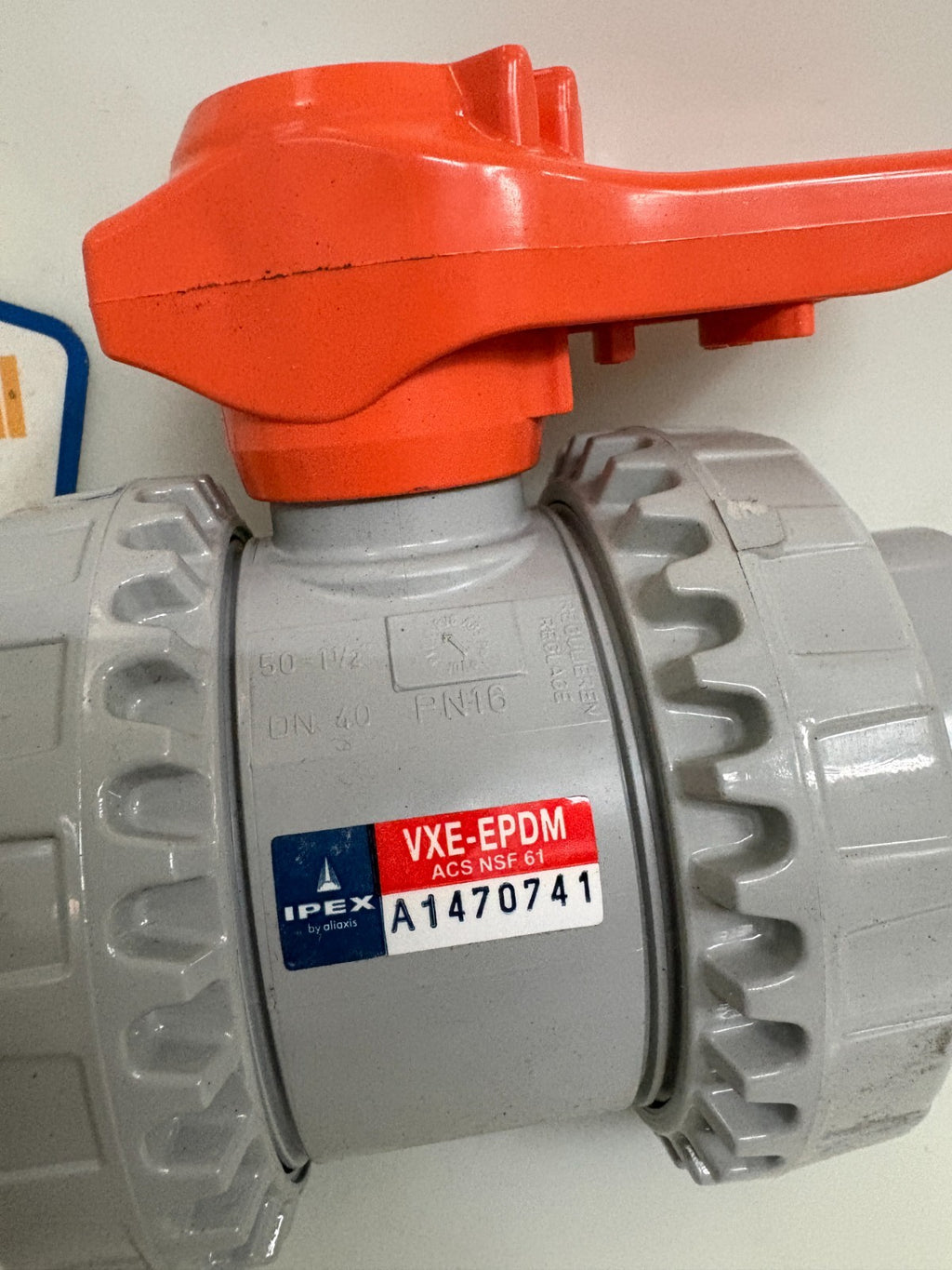IPEX CPVC 1 1/2" VALVE TRUE UNION BALL VALVE VXE-EPAM2