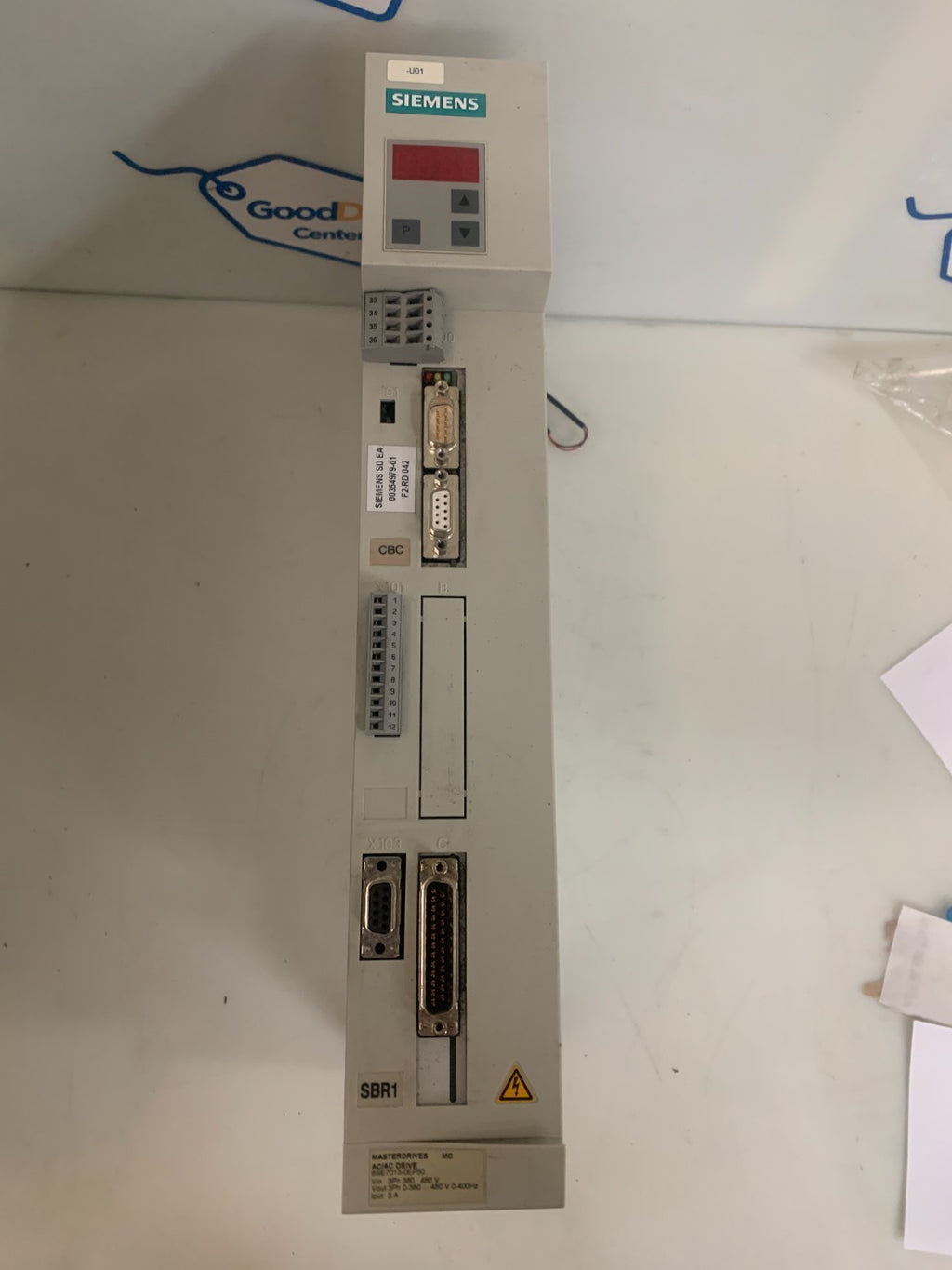 SIEMENS AC AC DRIVE 3PH 6 SE7013-OEP60-Z Z-F01+C23+G21