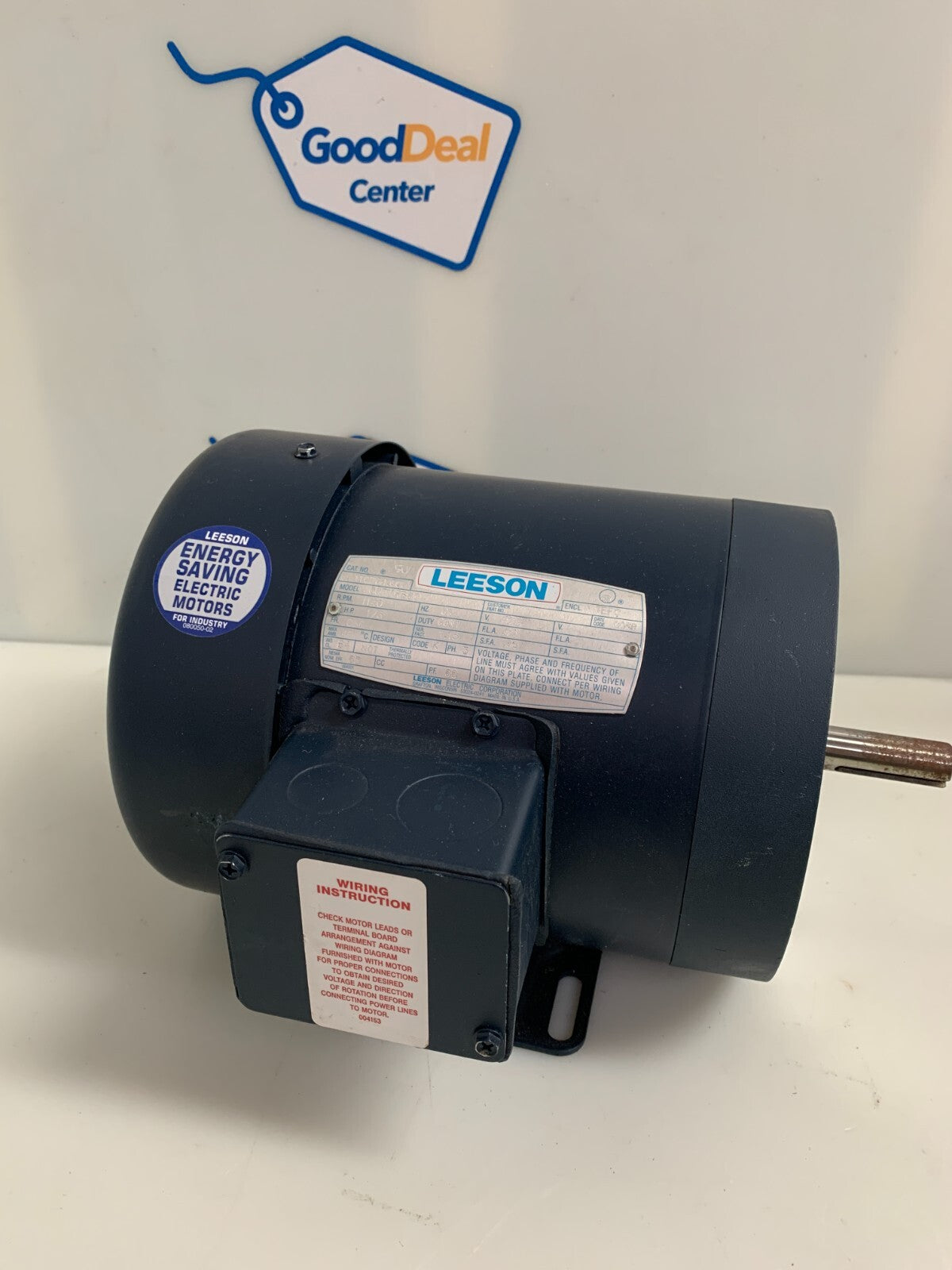 Leeson 1110704.00 C6T11FB6C 1/3 HP 1140 RPM Motor