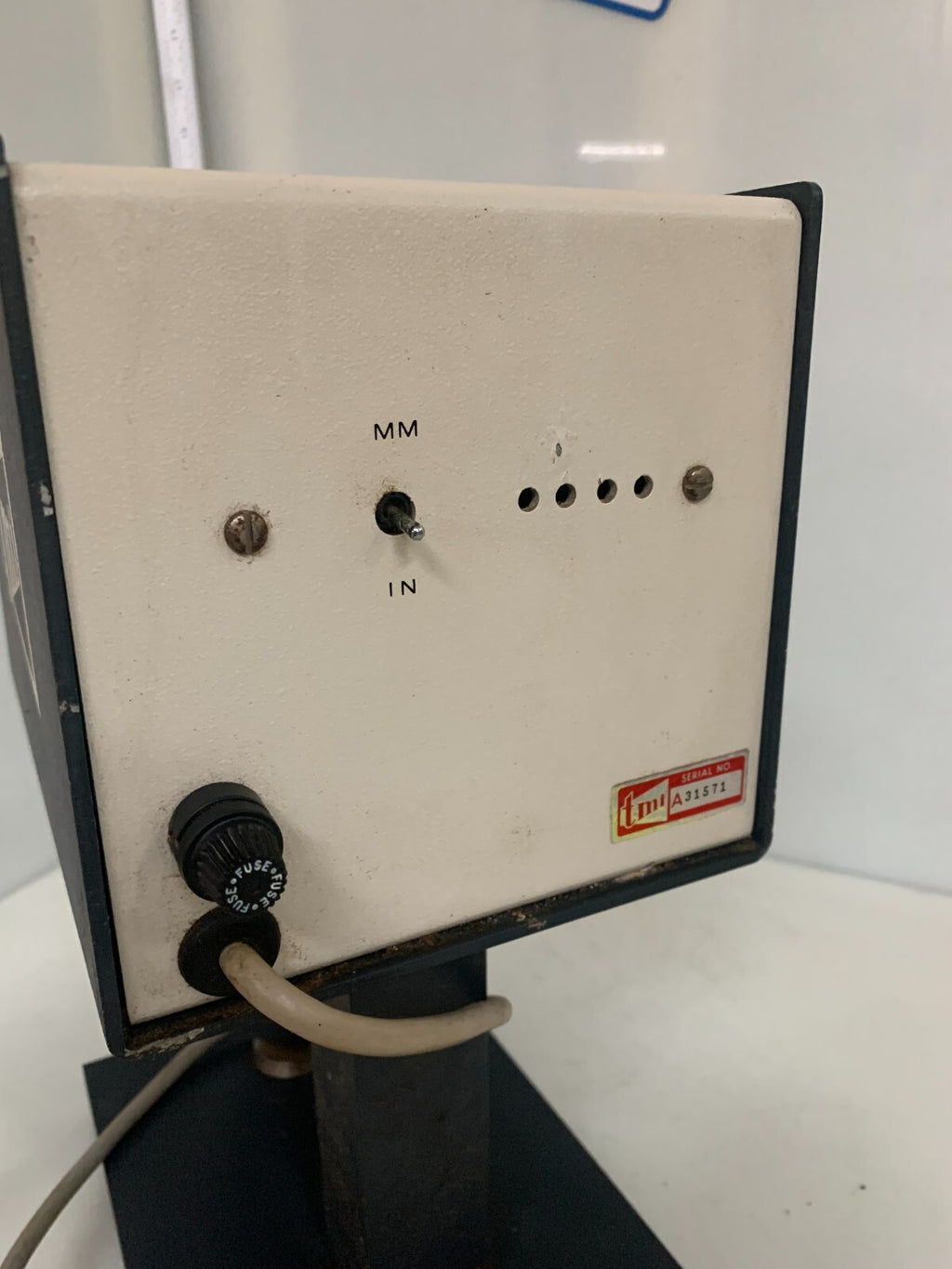 TMI DIGITAL MICROMETER TESTING MACHINE MODEL 49-70