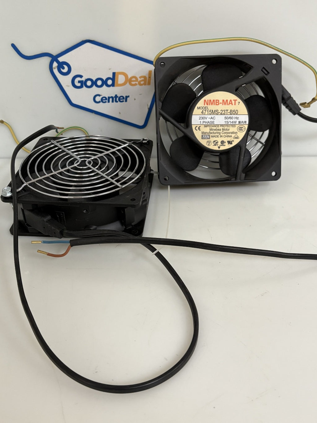 LOT OF 2 NMB-MAT AXIAL FAN 4715MS-23T-B50