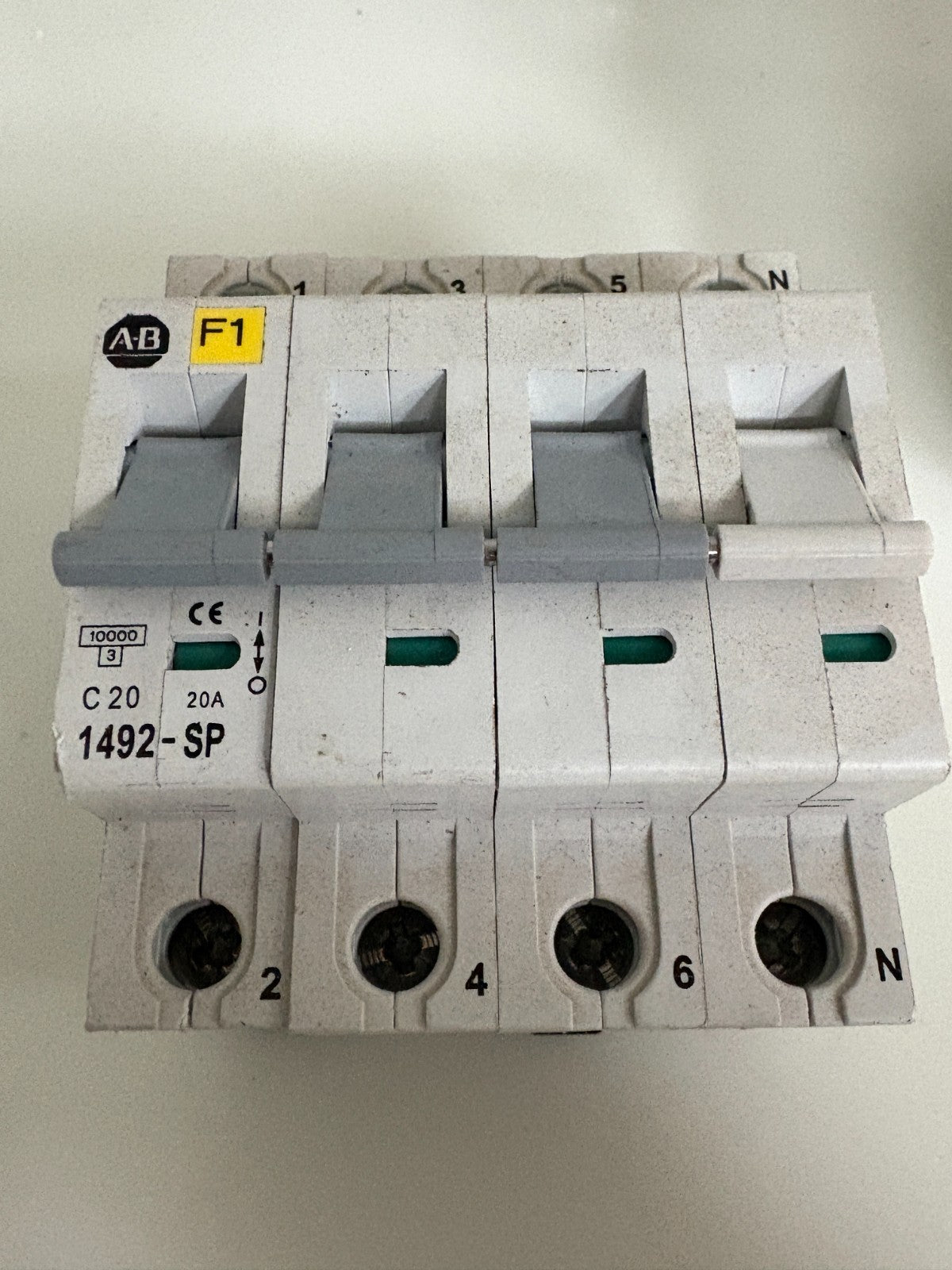 ALLEN BRADLEY MIX LOT CIRCUIT BREAKER 1492-SP C10X1 1492-SP C16X1 1492-SPC20X12