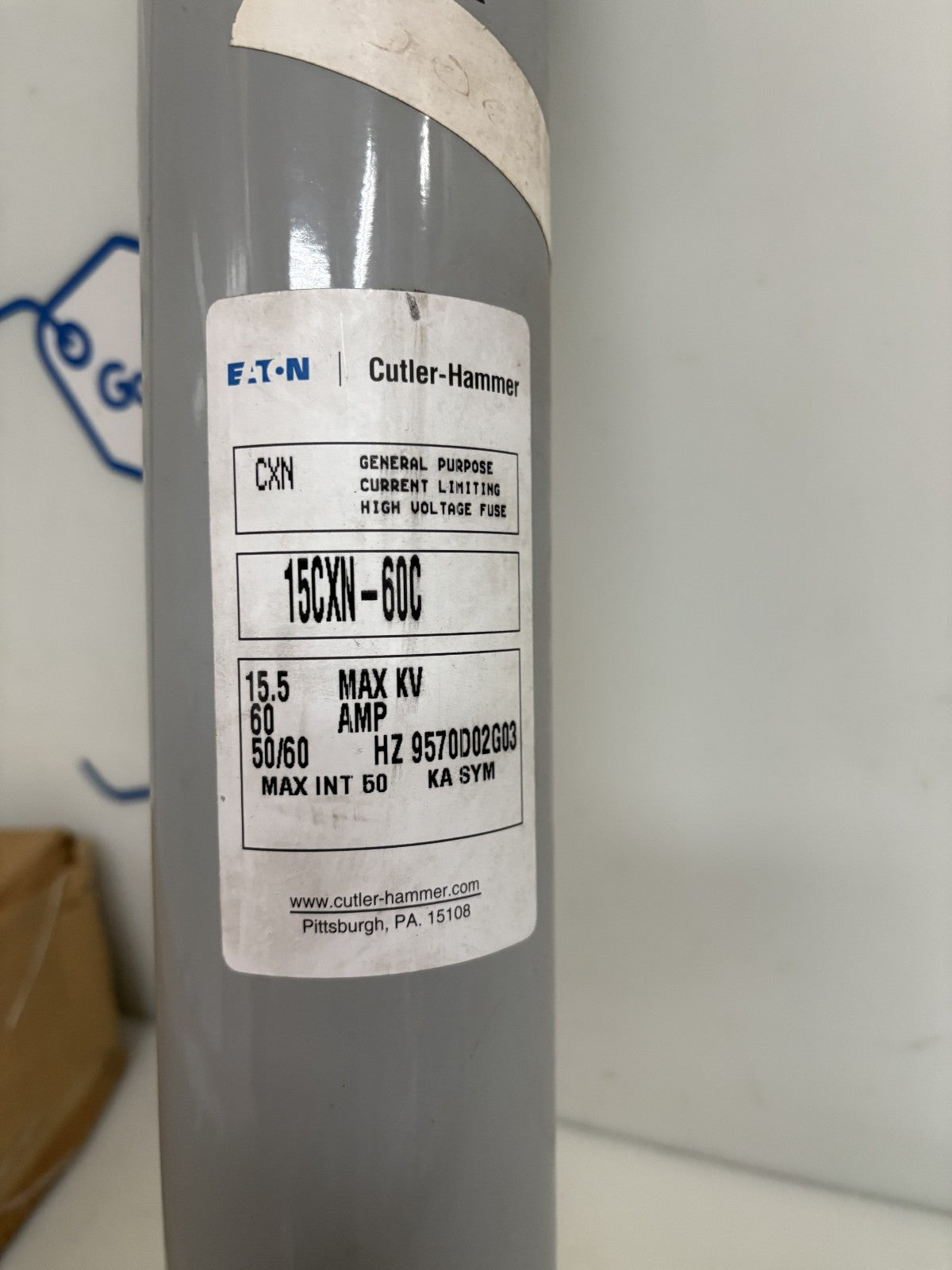 EATON CUTTLER HAMMER GENERAL PURPOSE LIMITING FUSE 15CXN-60C 60 AMP