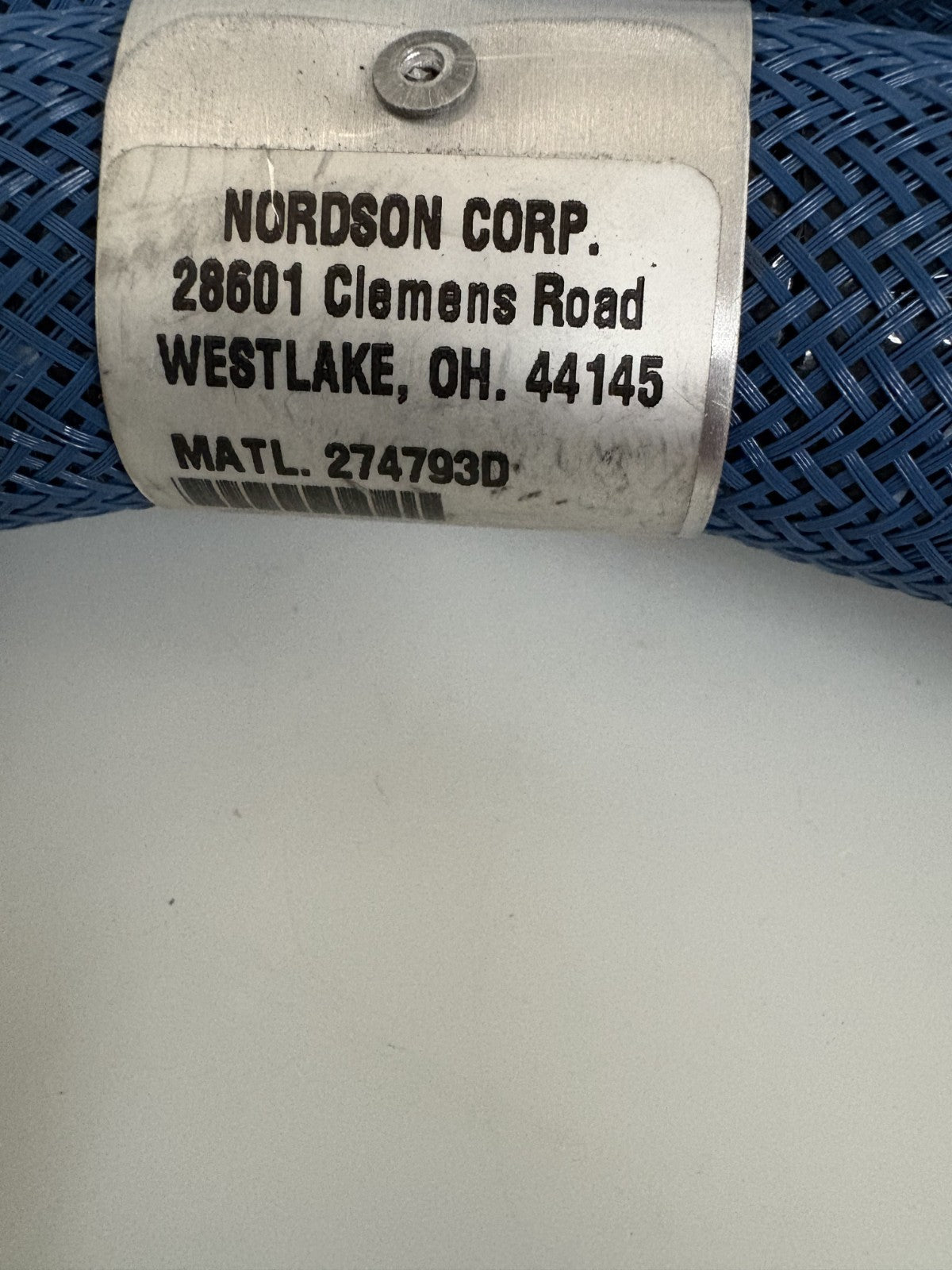 NORDSON HOT MELT GLUE HOSE 8FT #274793D