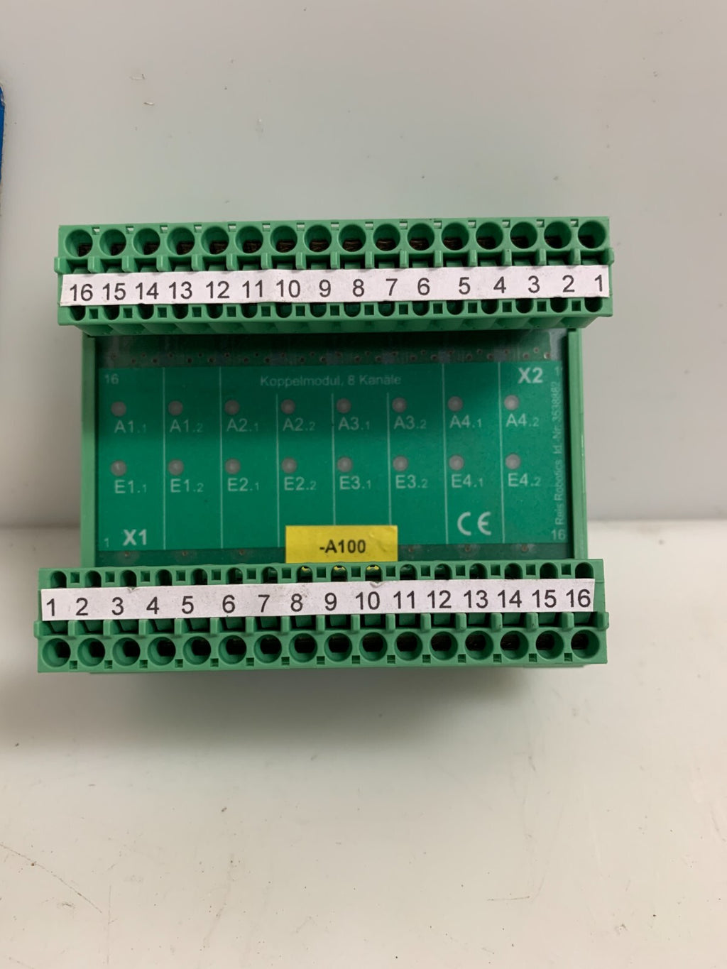 PHOENIX CONTACT 32 PIN TERMINAL BLOCK 8 CHANNEL