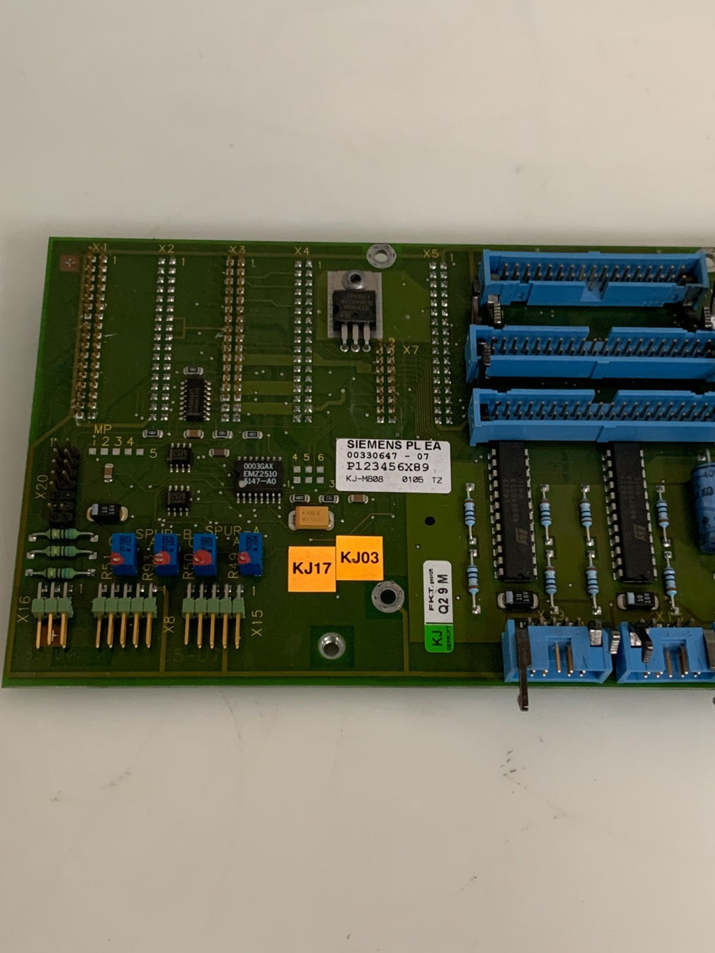 SIEMENS SP6-12 DIGITAL HEAD PCB 00330647-07