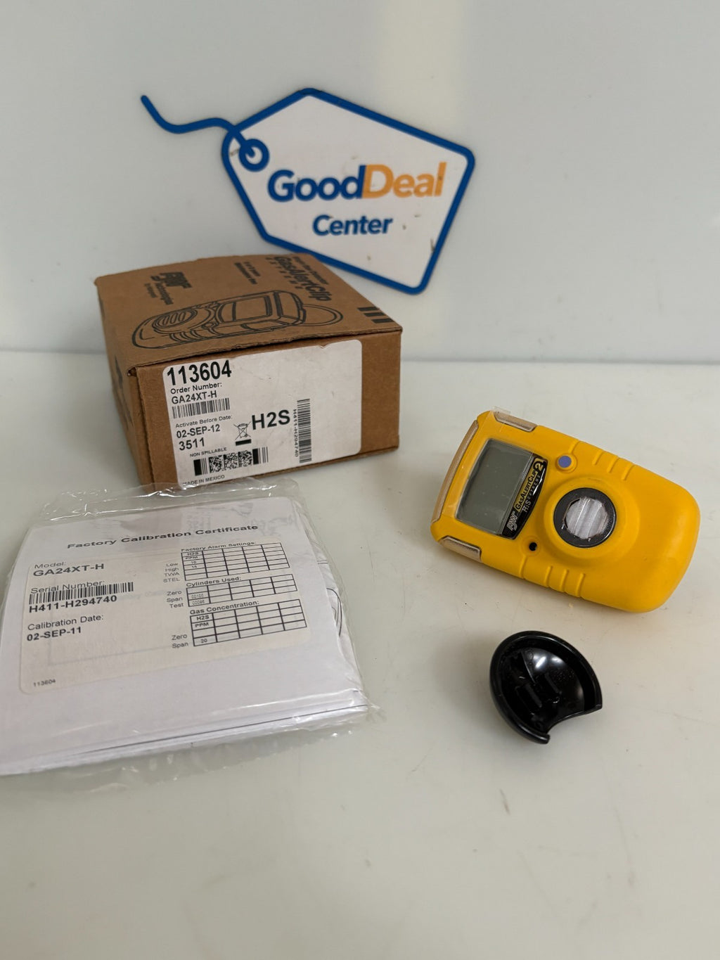 BW TECHNOLOGIES HONEYWELL GA24XT-H GASALERTCLIP0